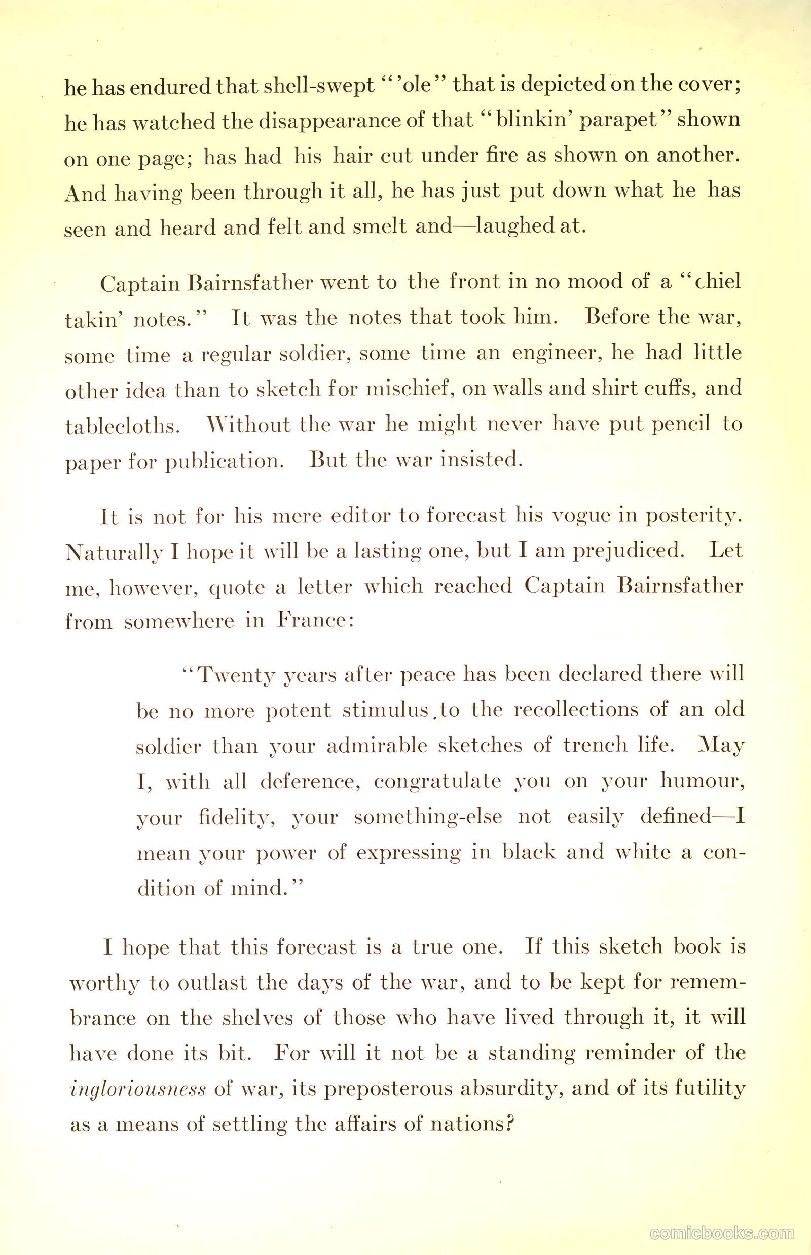 fragments from france pt1 #nn (1917) — page 7 of 62
