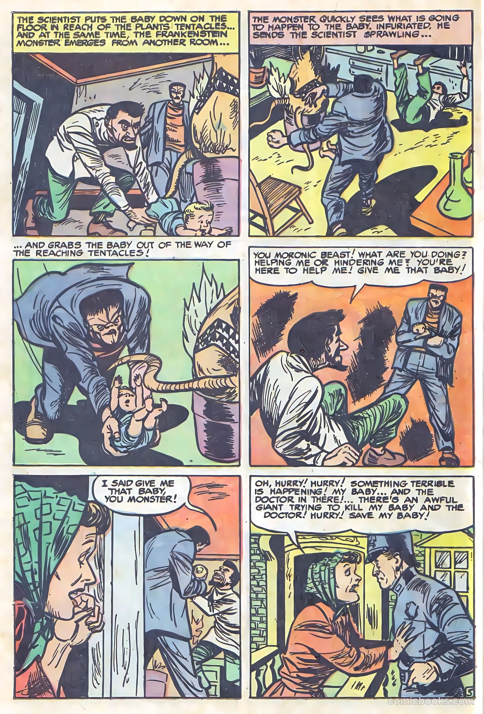 Frankenstein #33 (1945) — page 28 of 36