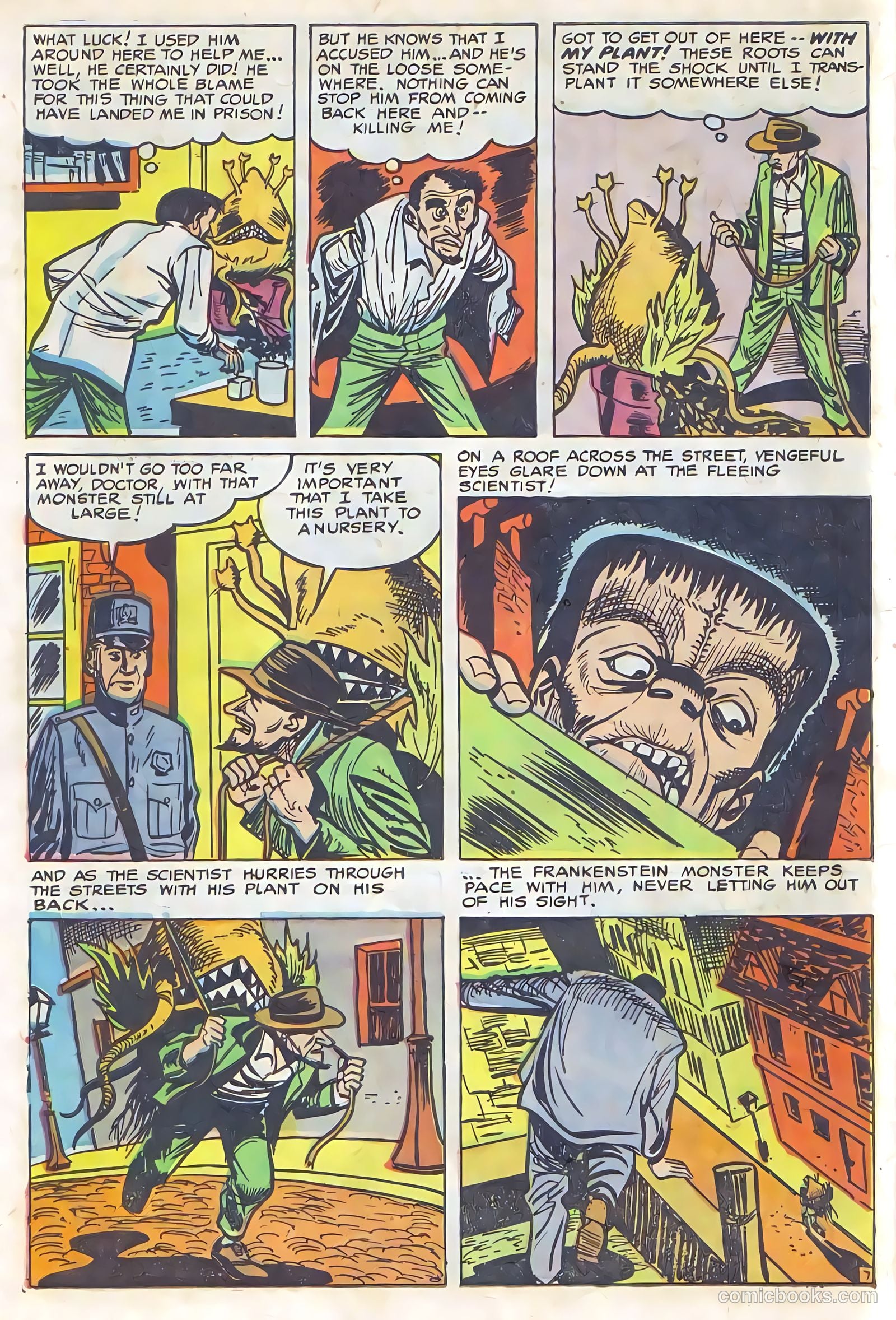 Frankenstein #33 (1945) — page 30 of 36