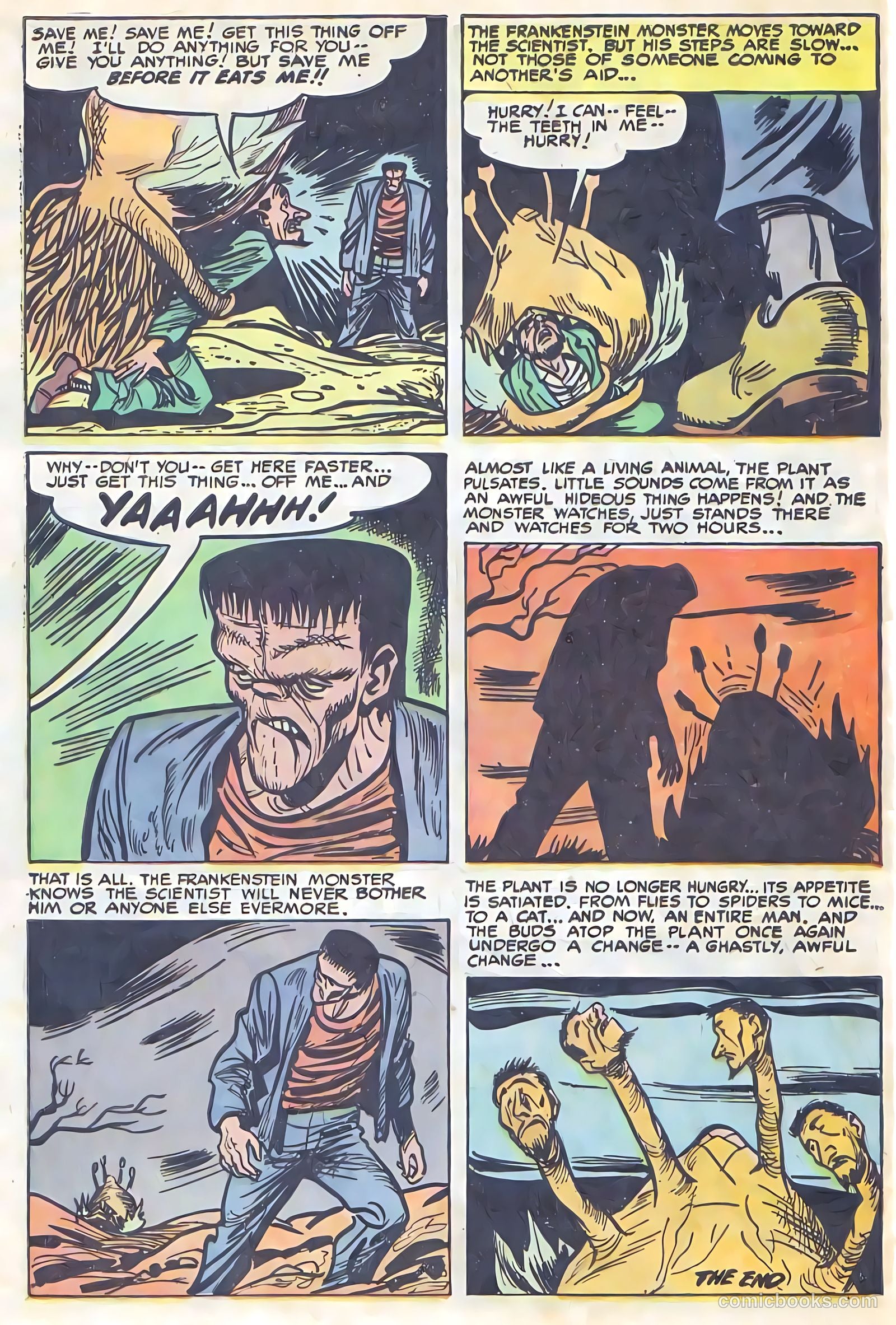 Frankenstein #33 (1945) — page 32 of 36