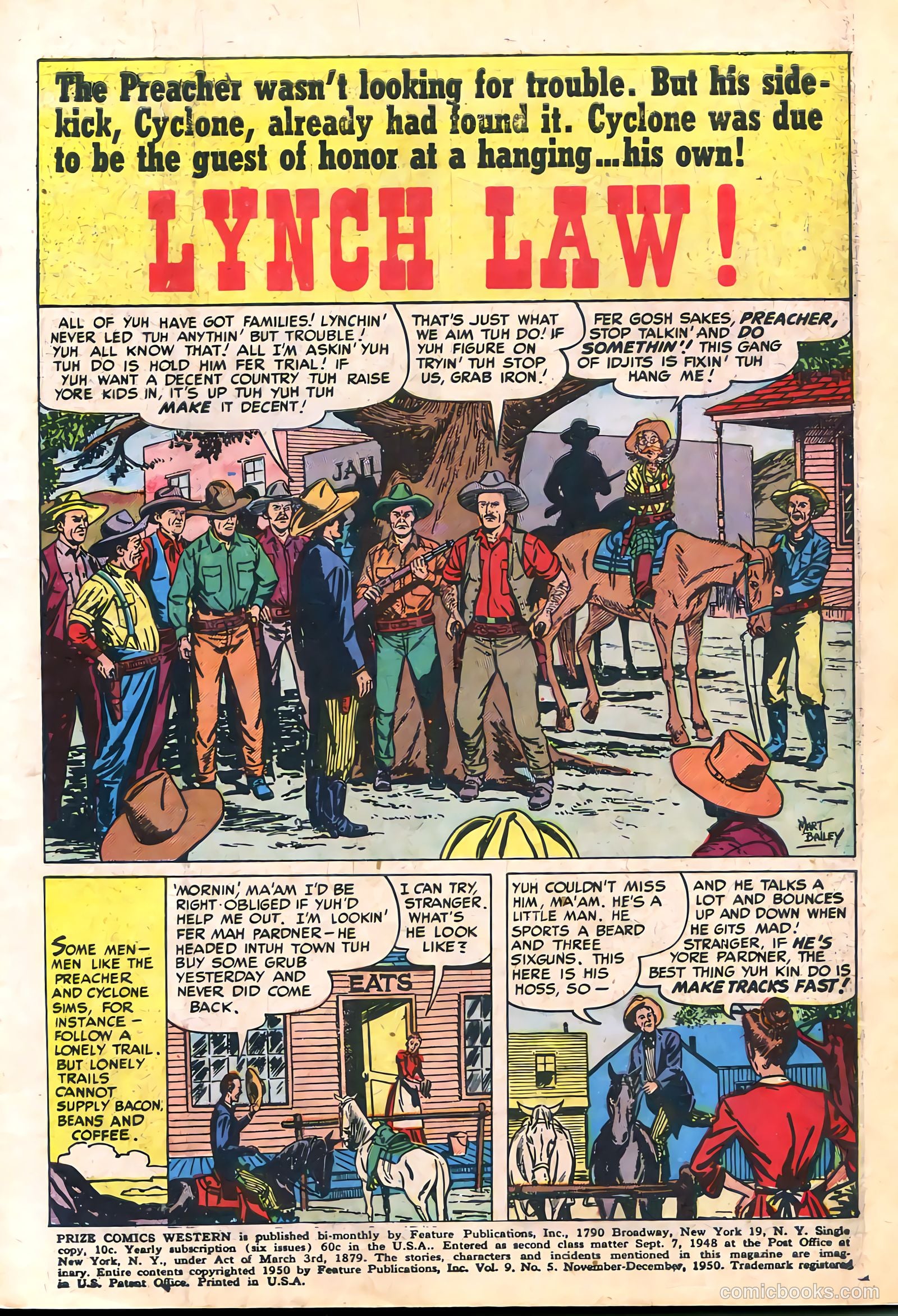 Prize Comics Western #84 (1950) — page 3 of 52