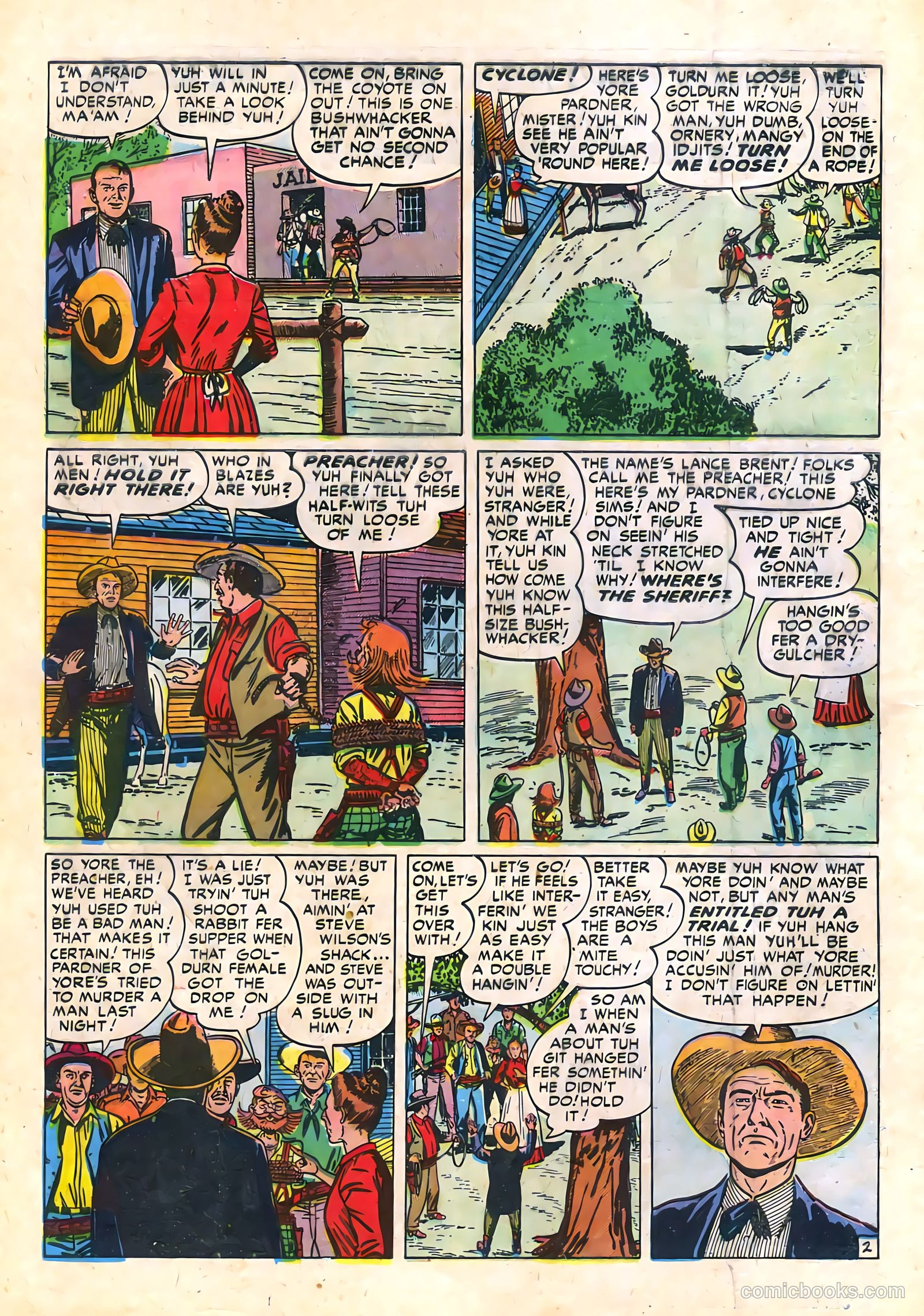 Prize Comics Western #84 (1950) — page 4 of 52