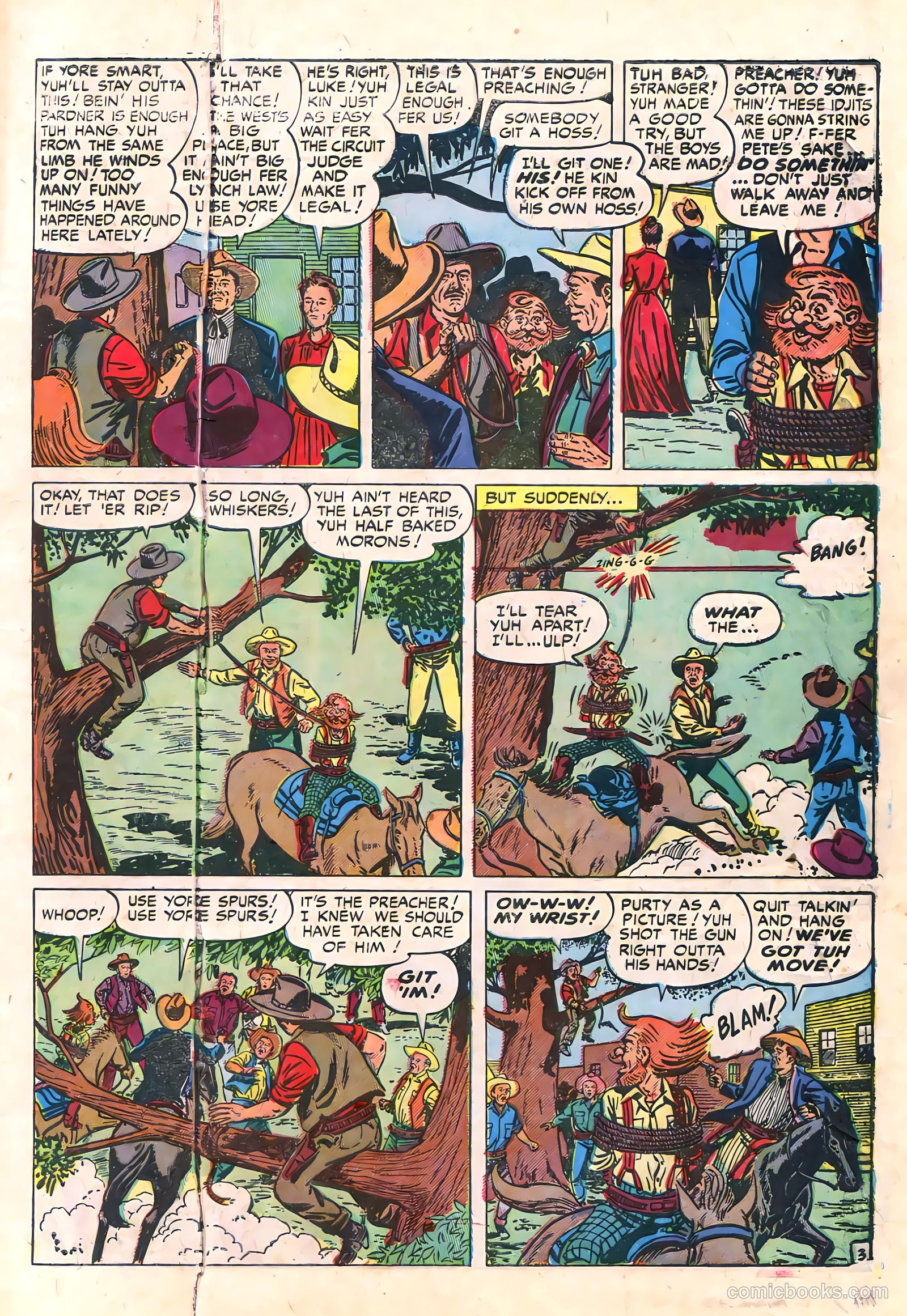 Prize Comics Western #84 (1950) — page 5 of 52