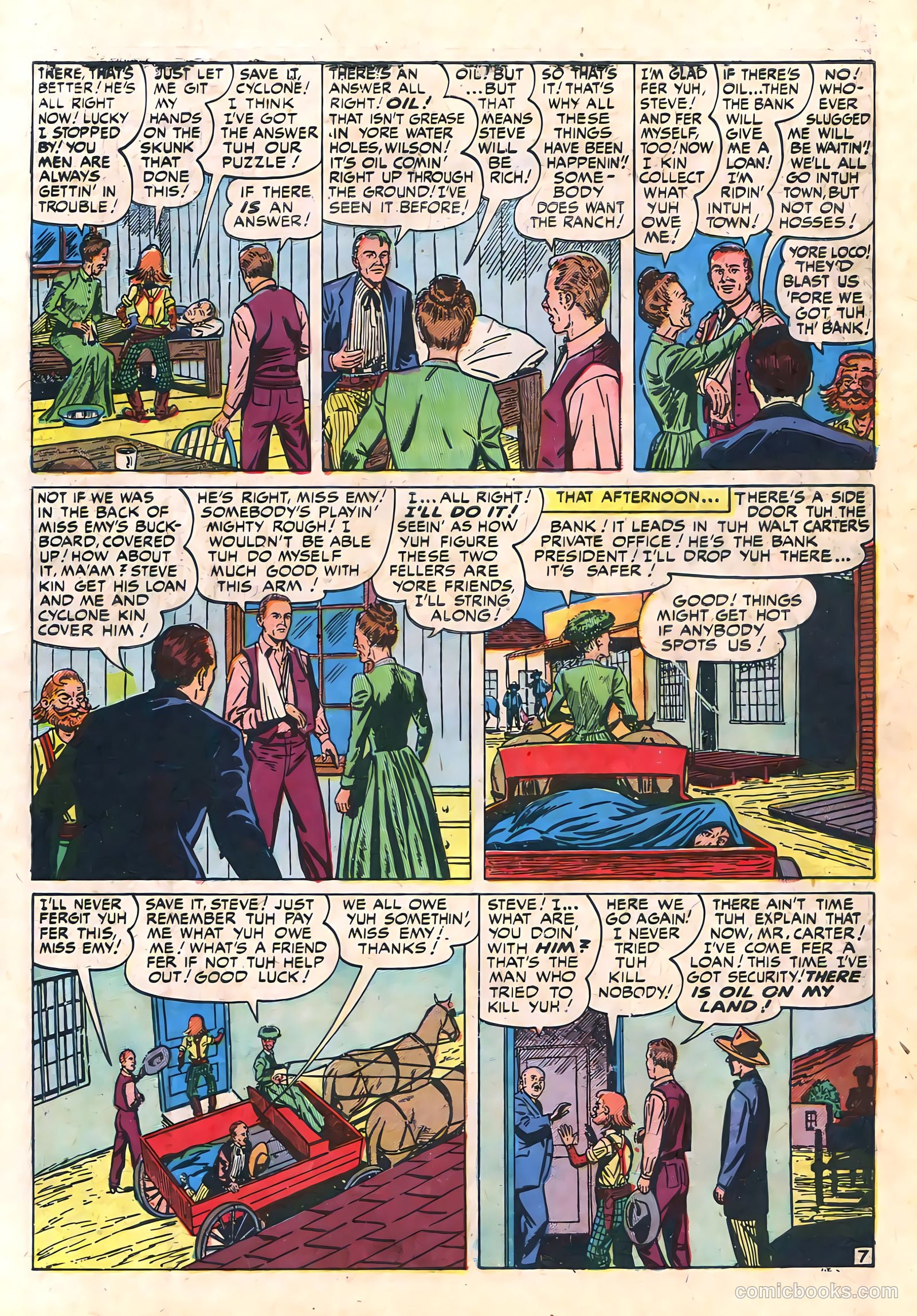 Prize Comics Western #84 (1950) — page 9 of 52