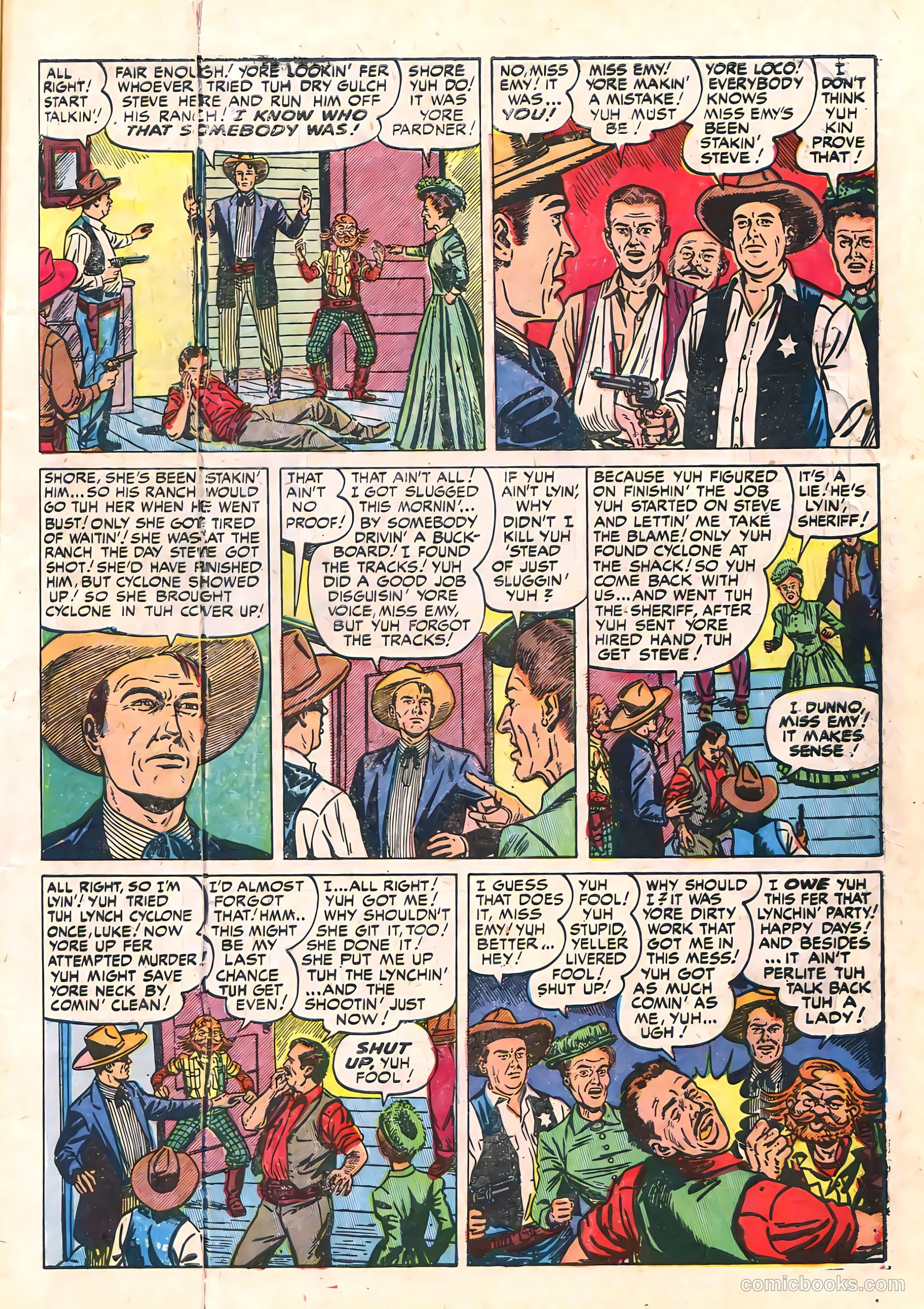 Prize Comics Western #84 (1950) — page 11 of 52