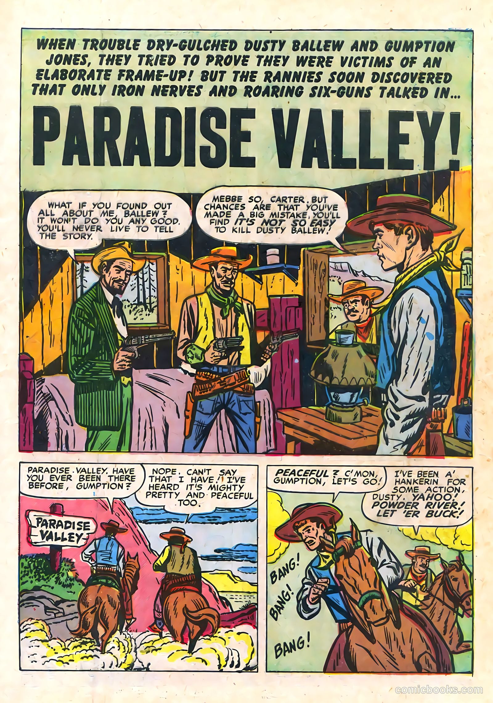 Prize Comics Western #84 (1950) — page 13 of 52