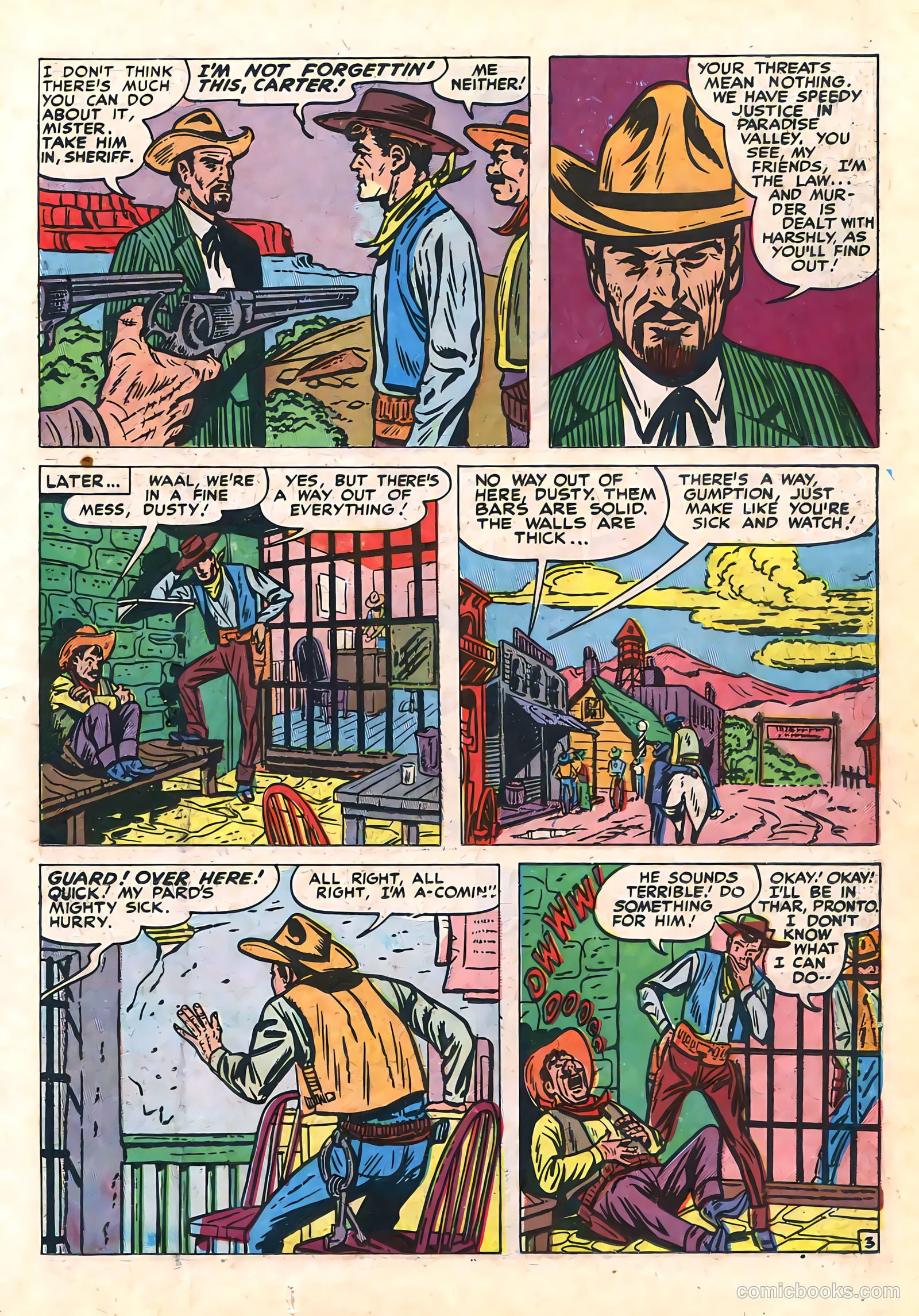 Prize Comics Western #84 (1950) — page 15 of 52