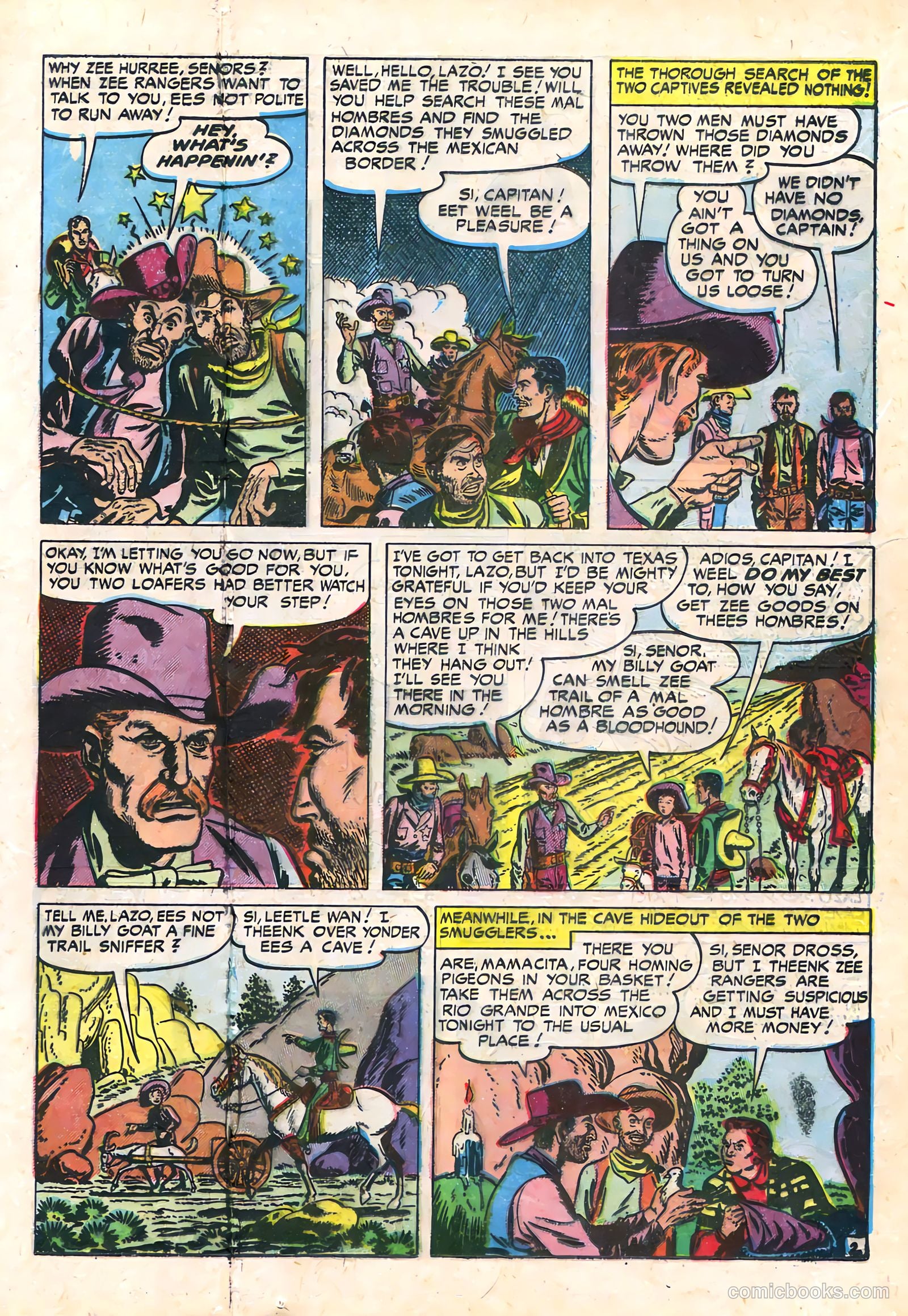 Prize Comics Western #84 (1950) — page 23 of 52