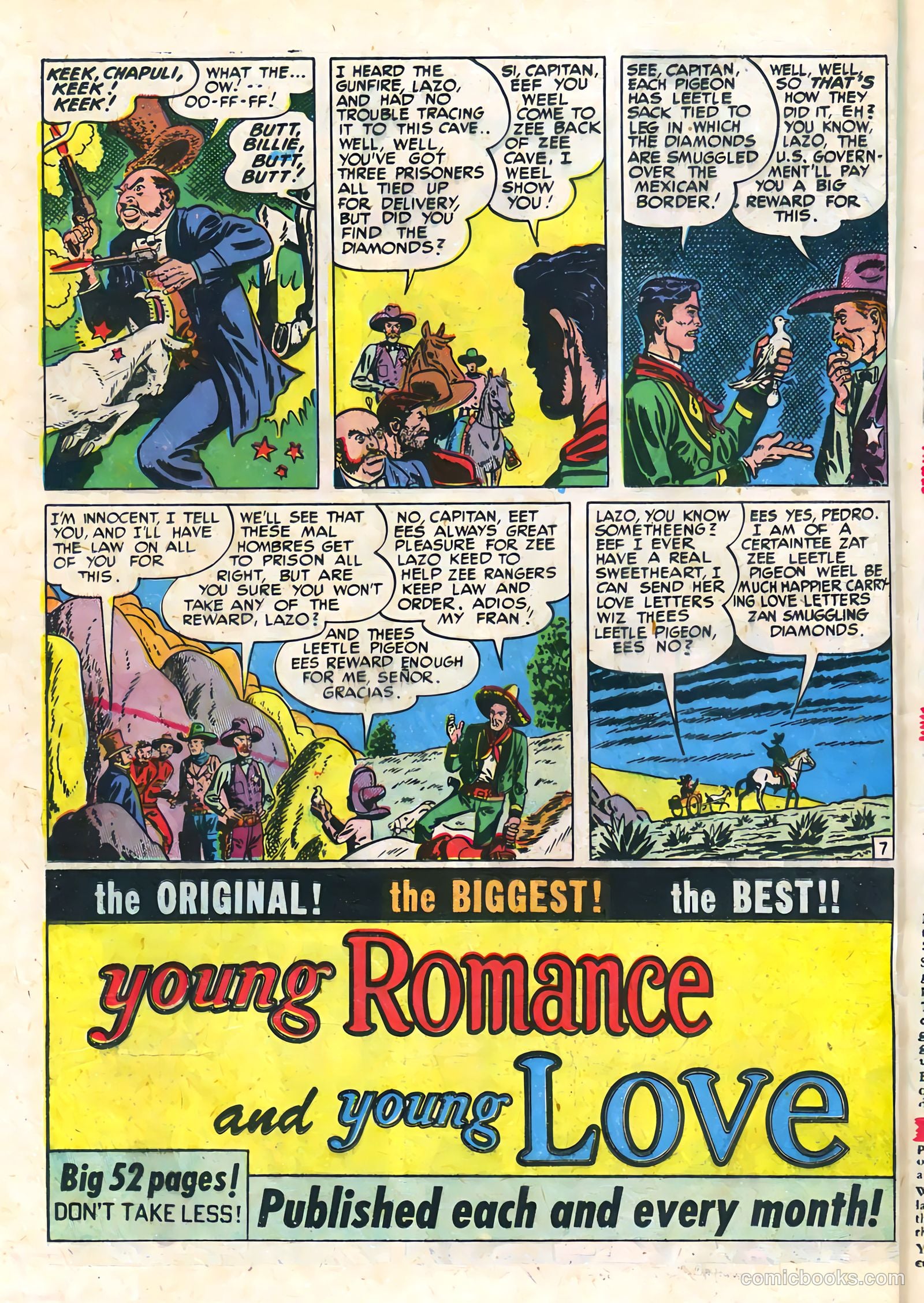 Prize Comics Western #84 (1950) — page 28 of 52