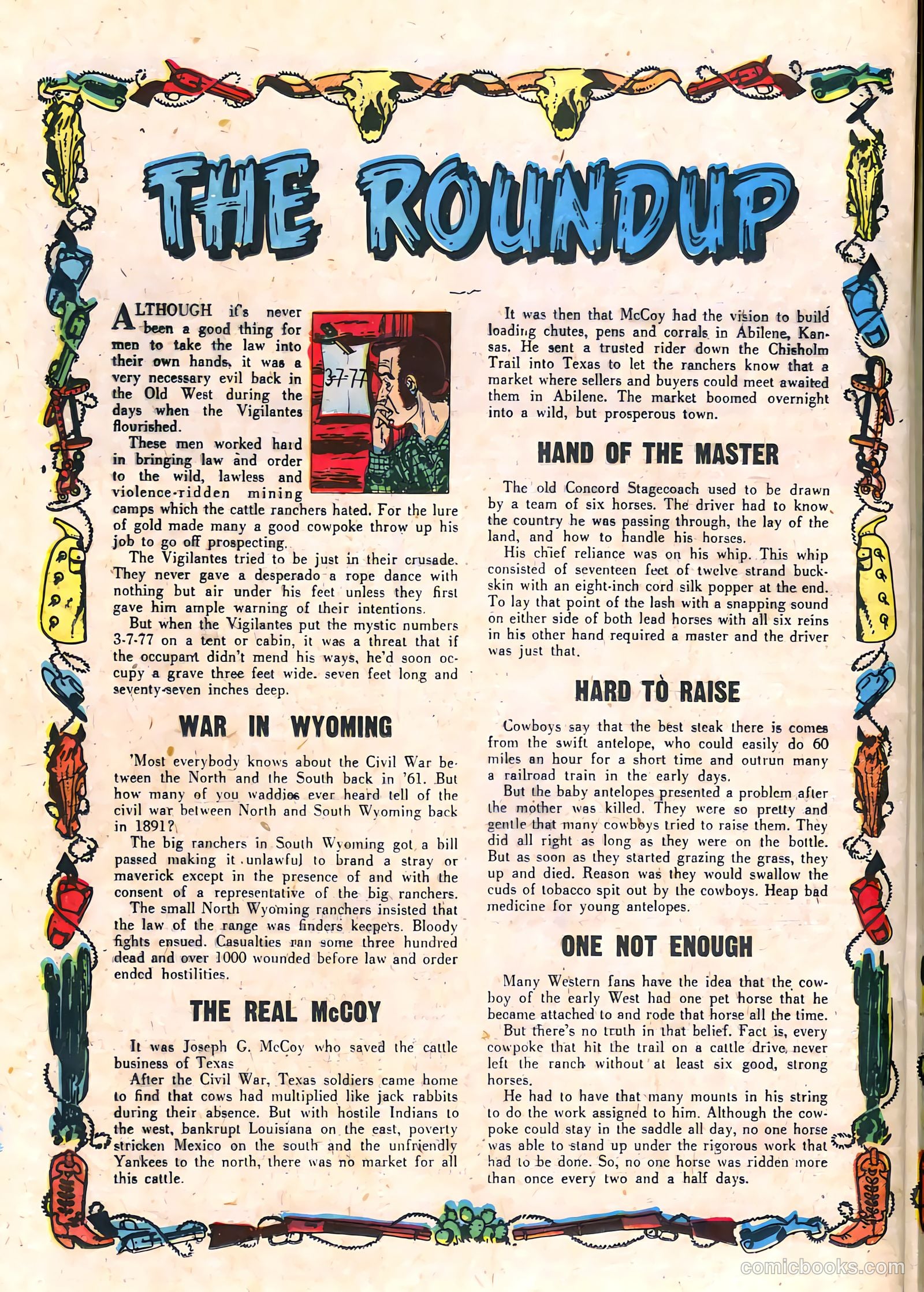 Prize Comics Western #84 (1950) — page 30 of 52