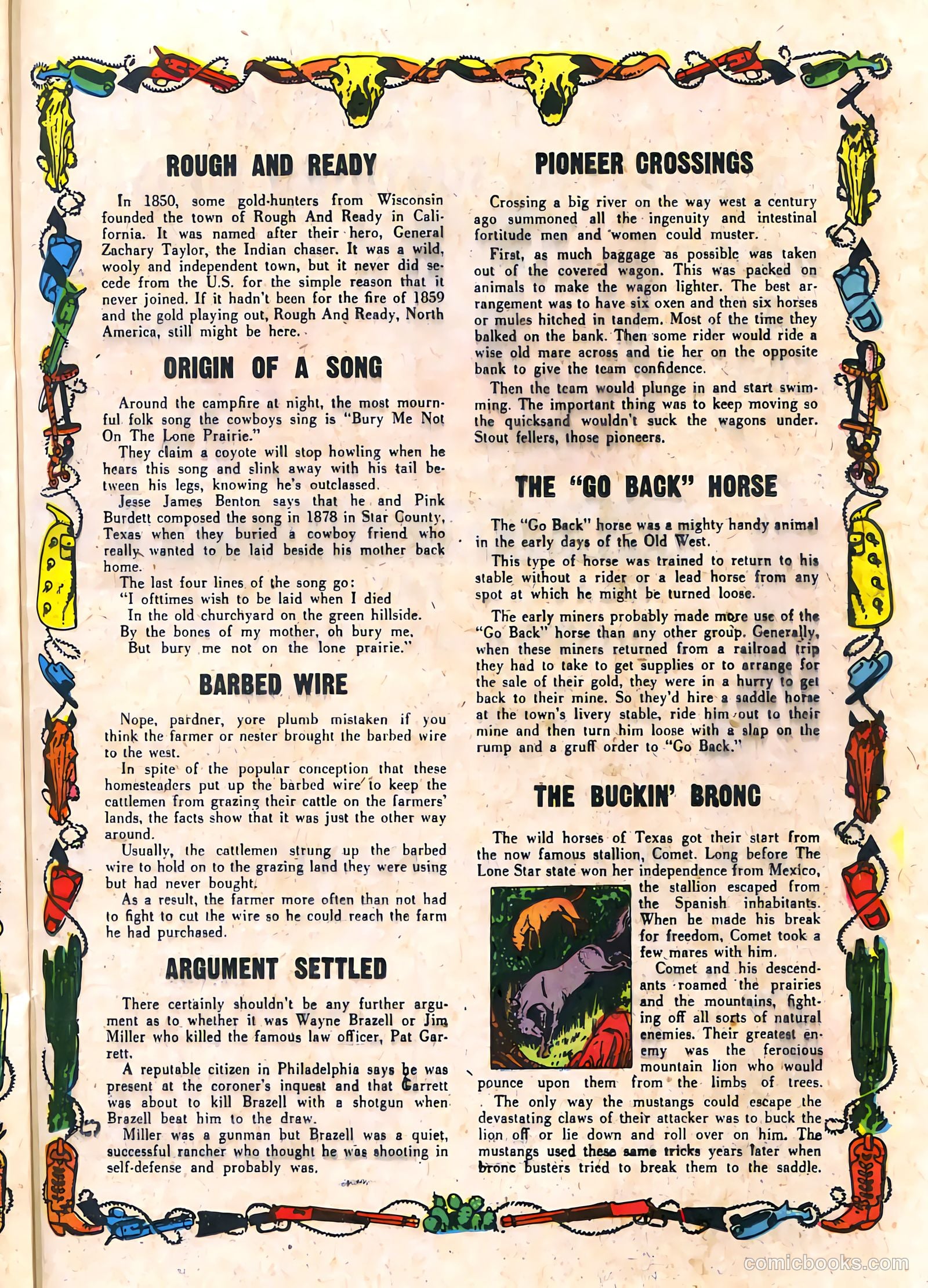 Prize Comics Western #84 (1950) — page 31 of 52