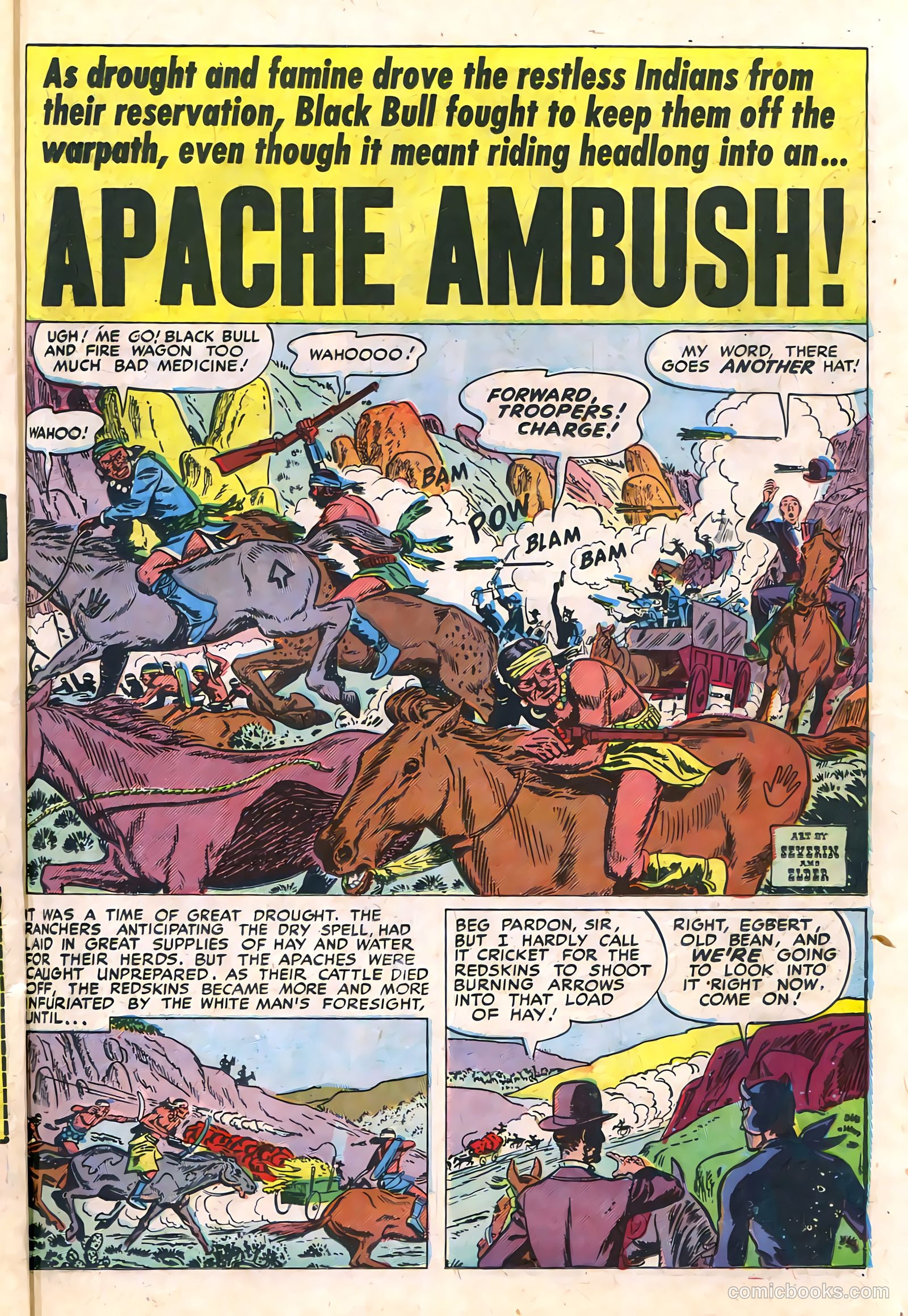 Prize Comics Western #84 (1950) — page 33 of 52