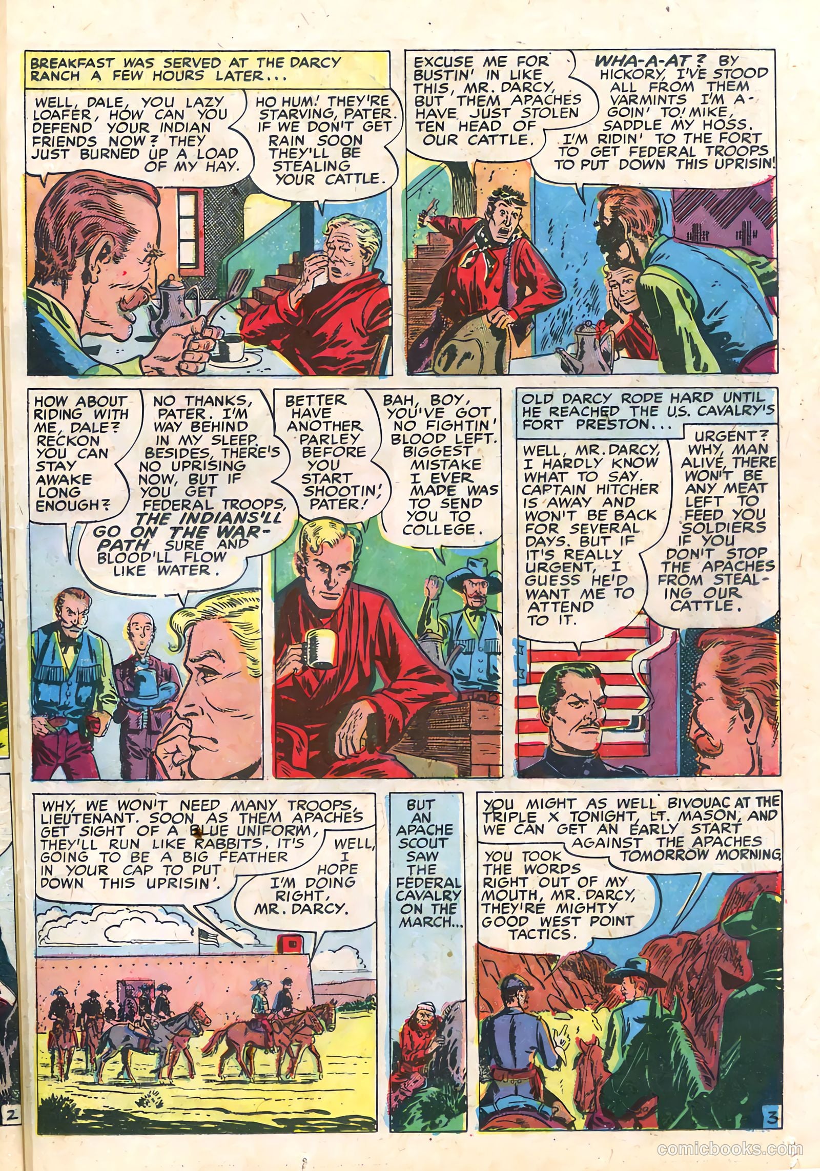 Prize Comics Western #84 (1950) — page 35 of 52