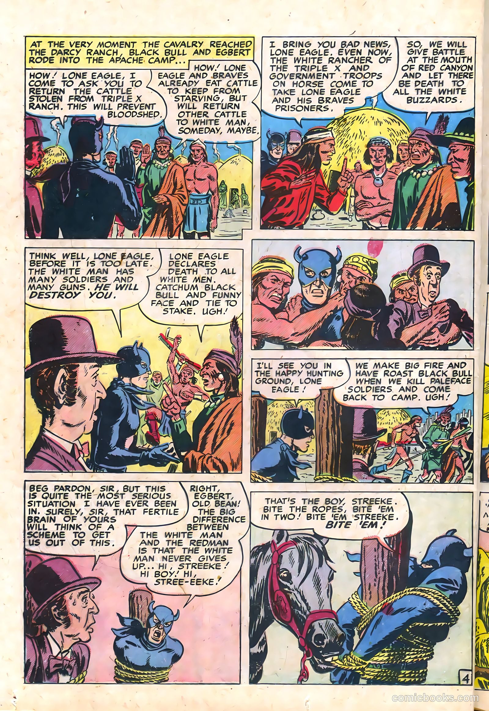 Prize Comics Western #84 (1950) — page 36 of 52