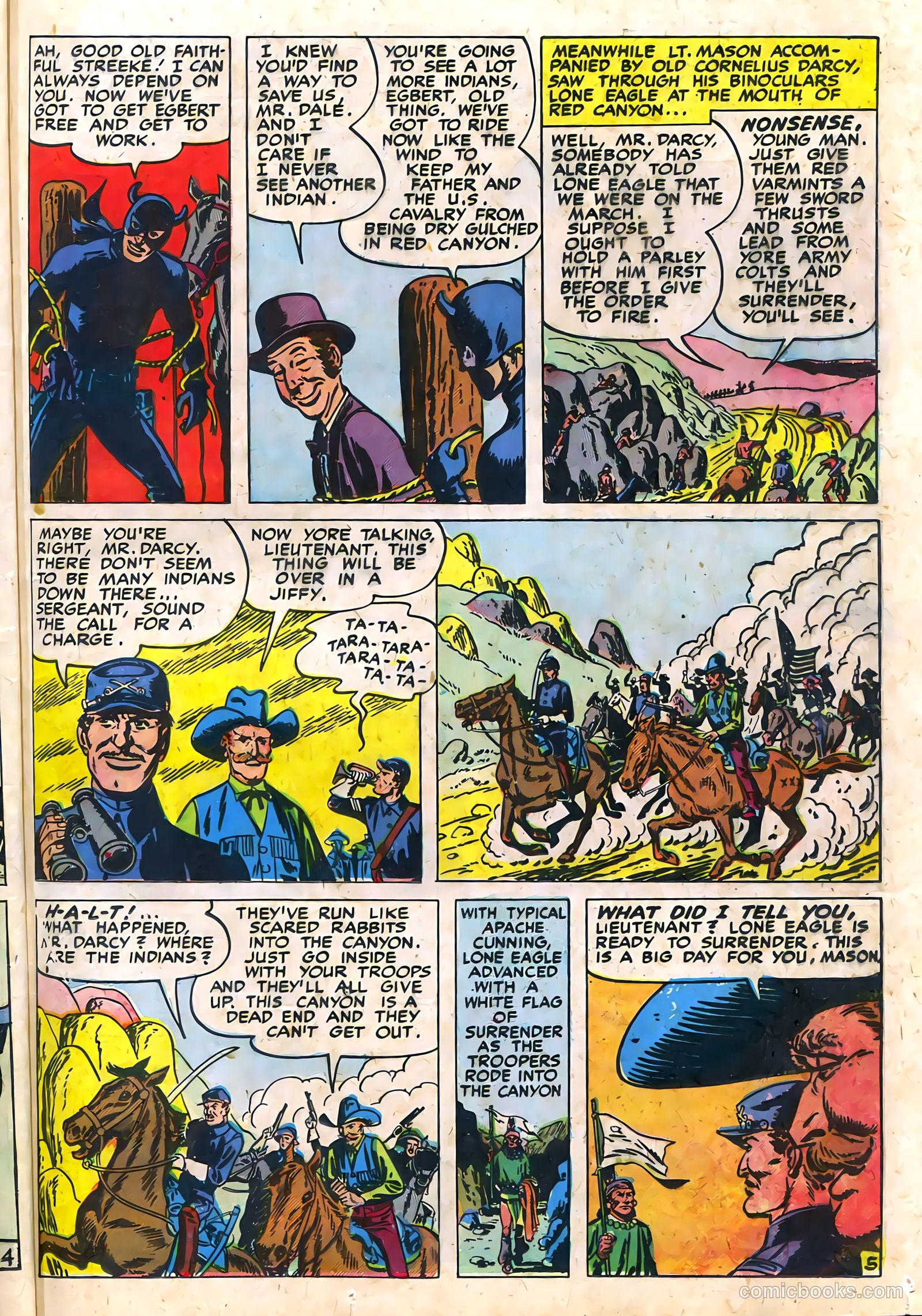 Prize Comics Western #84 (1950) — page 37 of 52