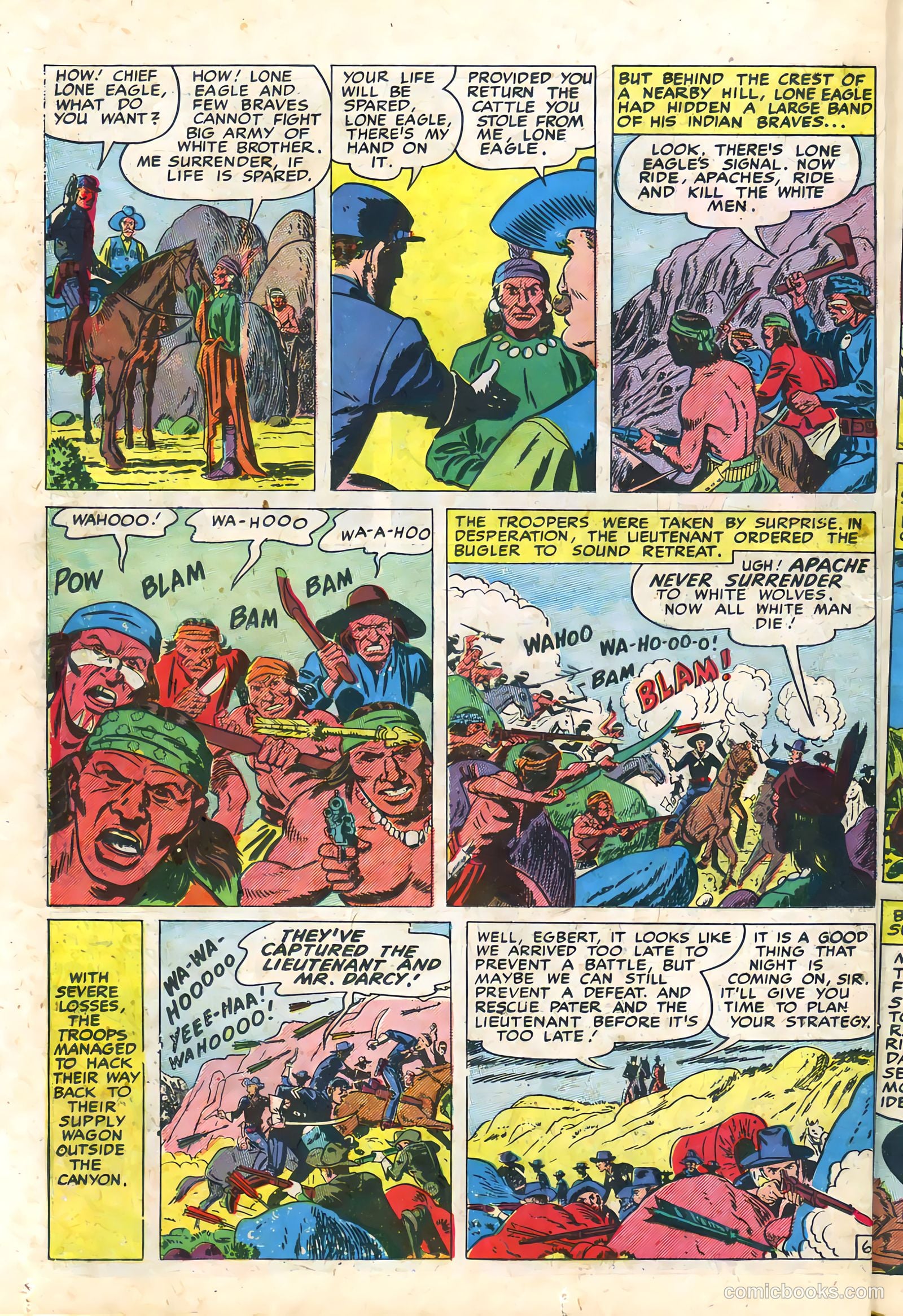 Prize Comics Western #84 (1950) — page 38 of 52