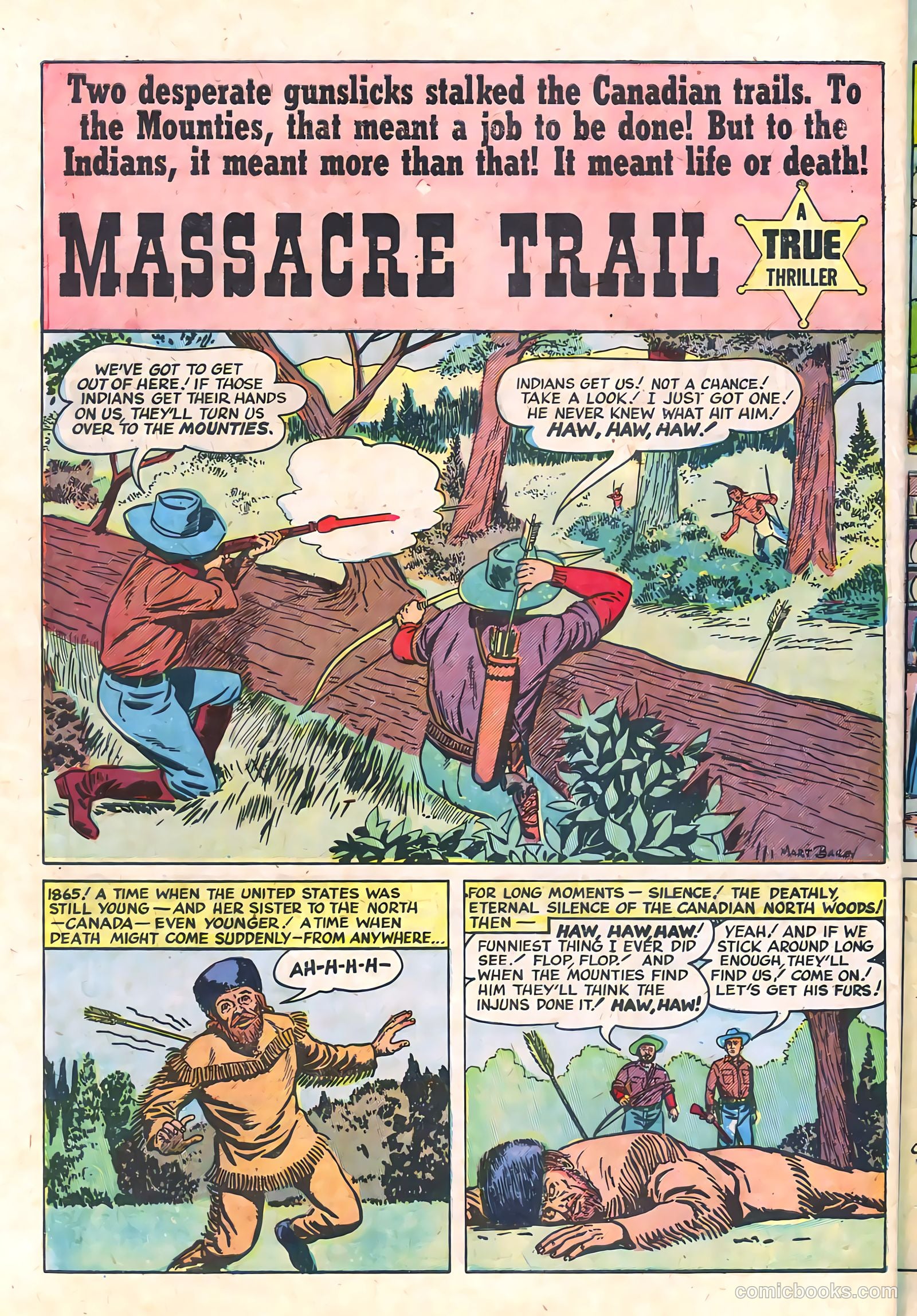 Prize Comics Western #84 (1950) — page 42 of 52