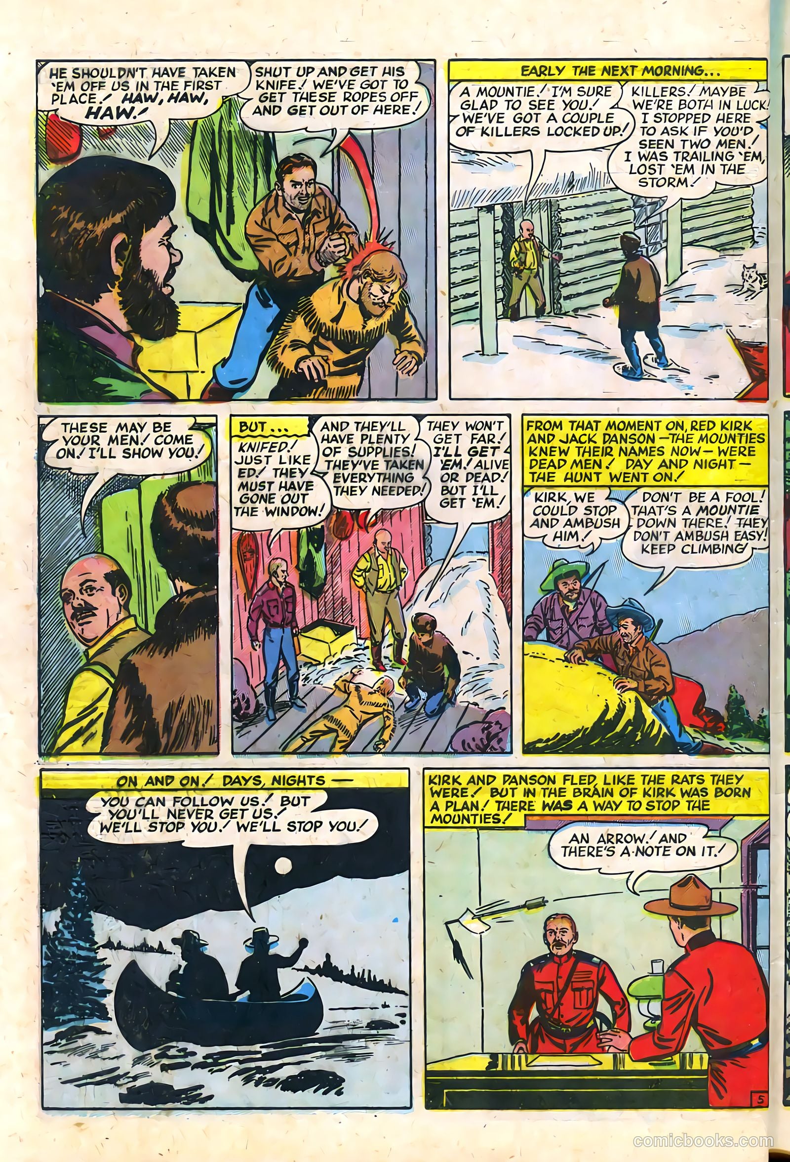 Prize Comics Western #84 (1950) — page 46 of 52