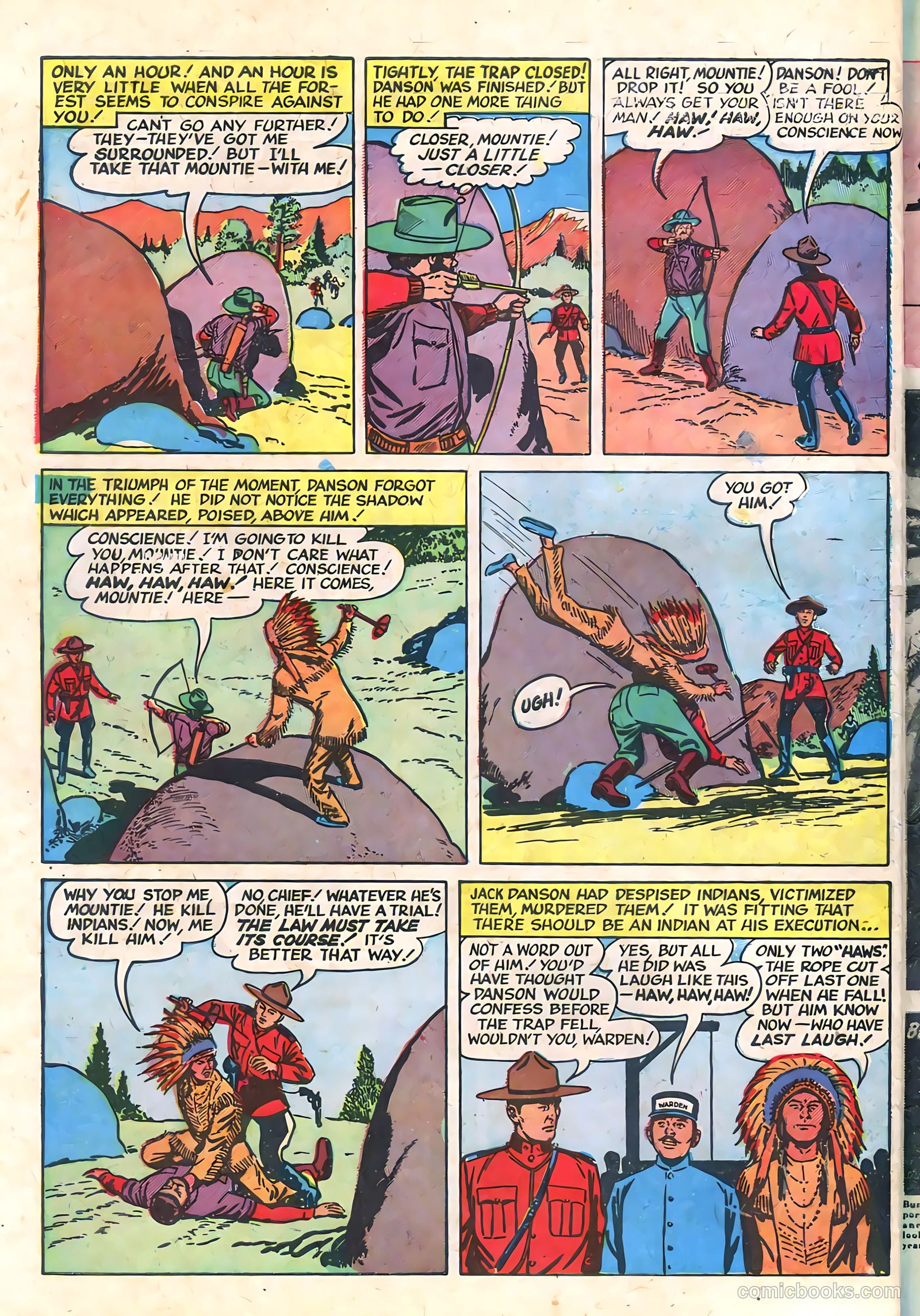 Prize Comics Western #84 (1950) — page 48 of 52