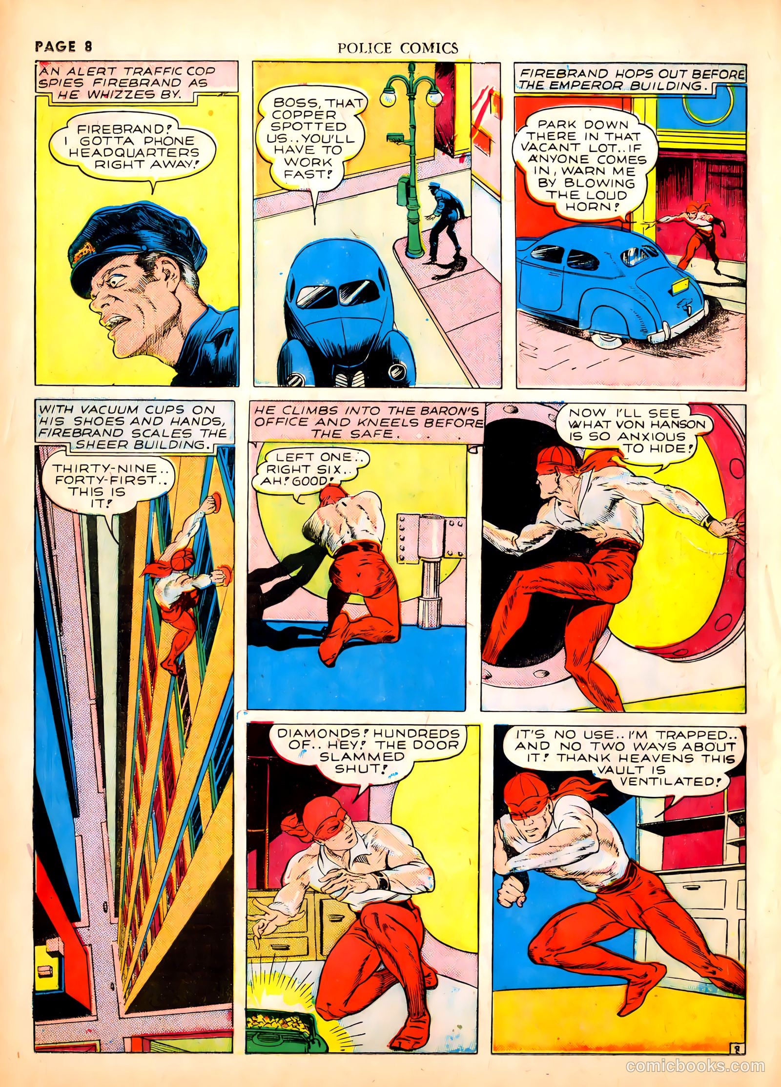 firebrand archives featuring reed crandall artwork #nn — page 8 of 114