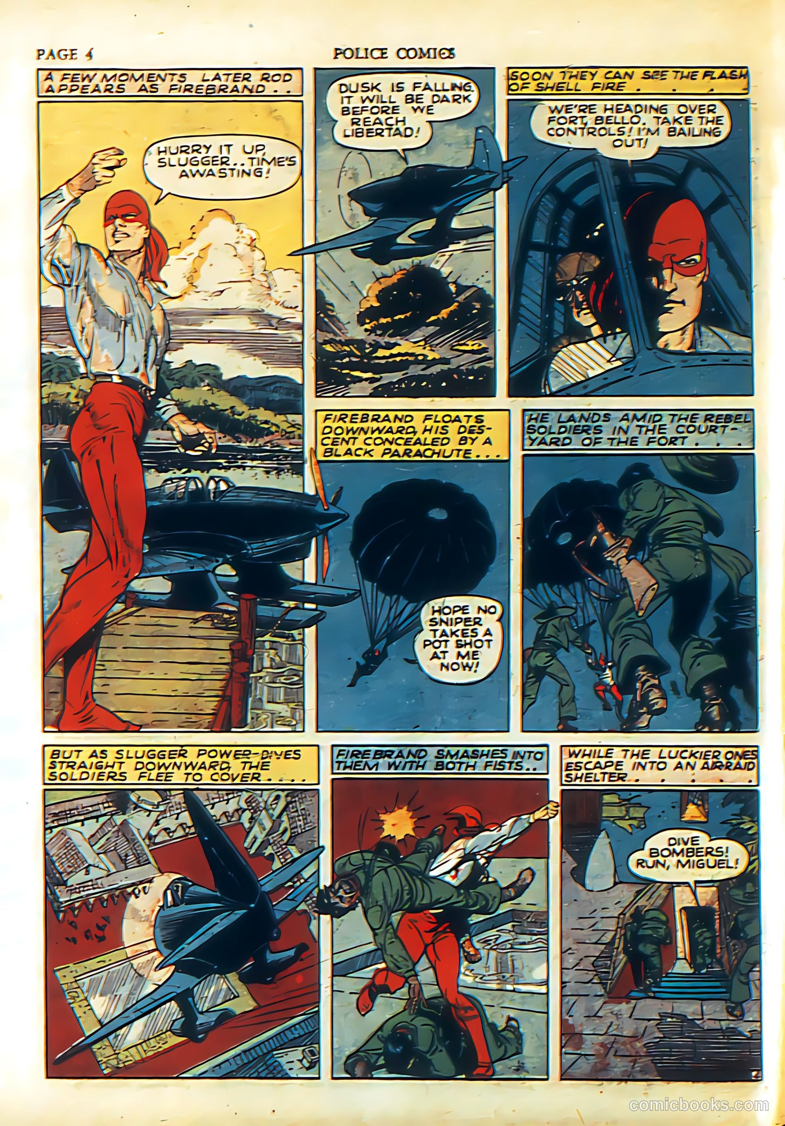 firebrand archives featuring reed crandall artwork #nn — page 15 of 114