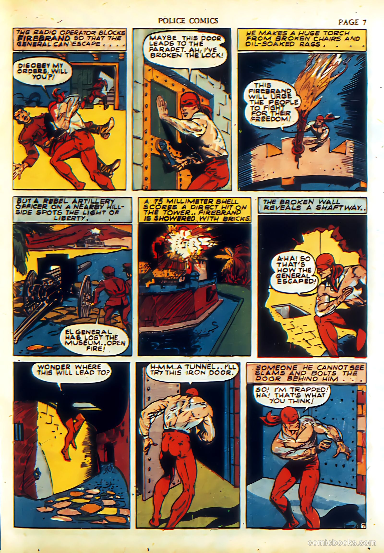 firebrand archives featuring reed crandall artwork #nn — page 18 of 114