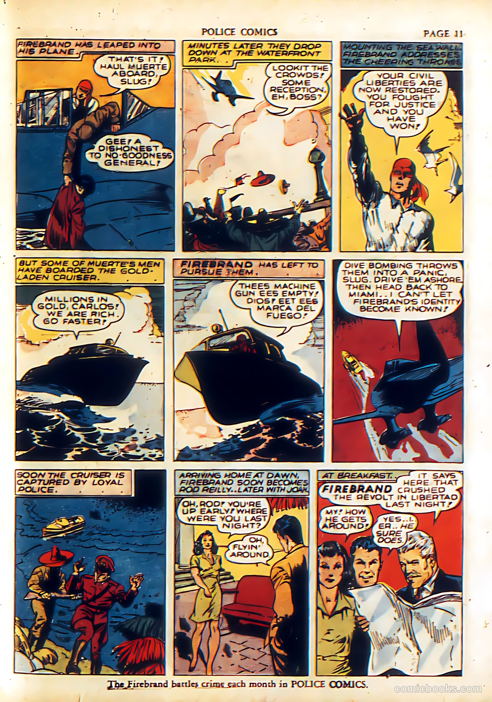 firebrand archives featuring reed crandall artwork #nn — page 22 of 114