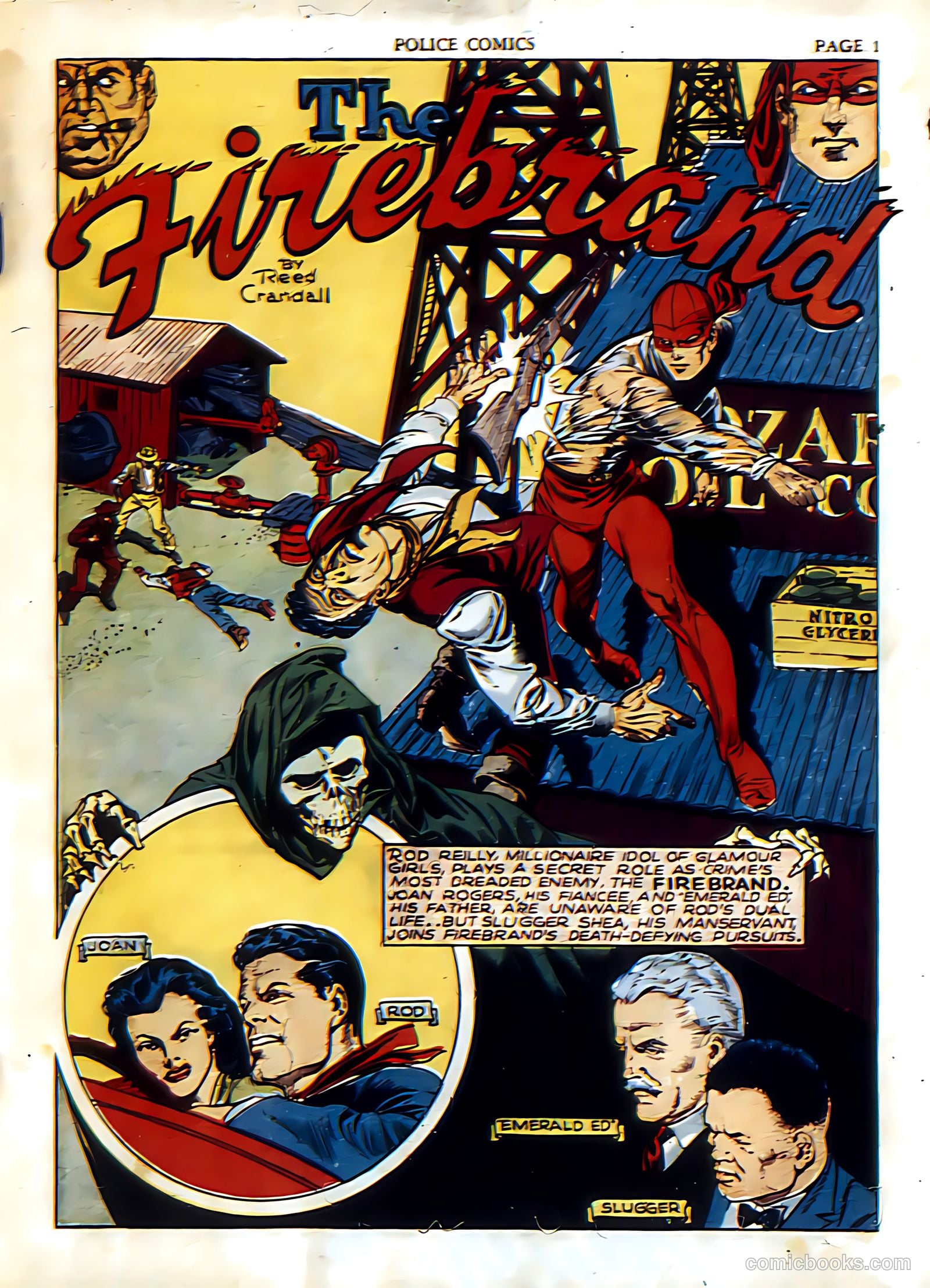 firebrand archives featuring reed crandall artwork #nn — page 23 of 114