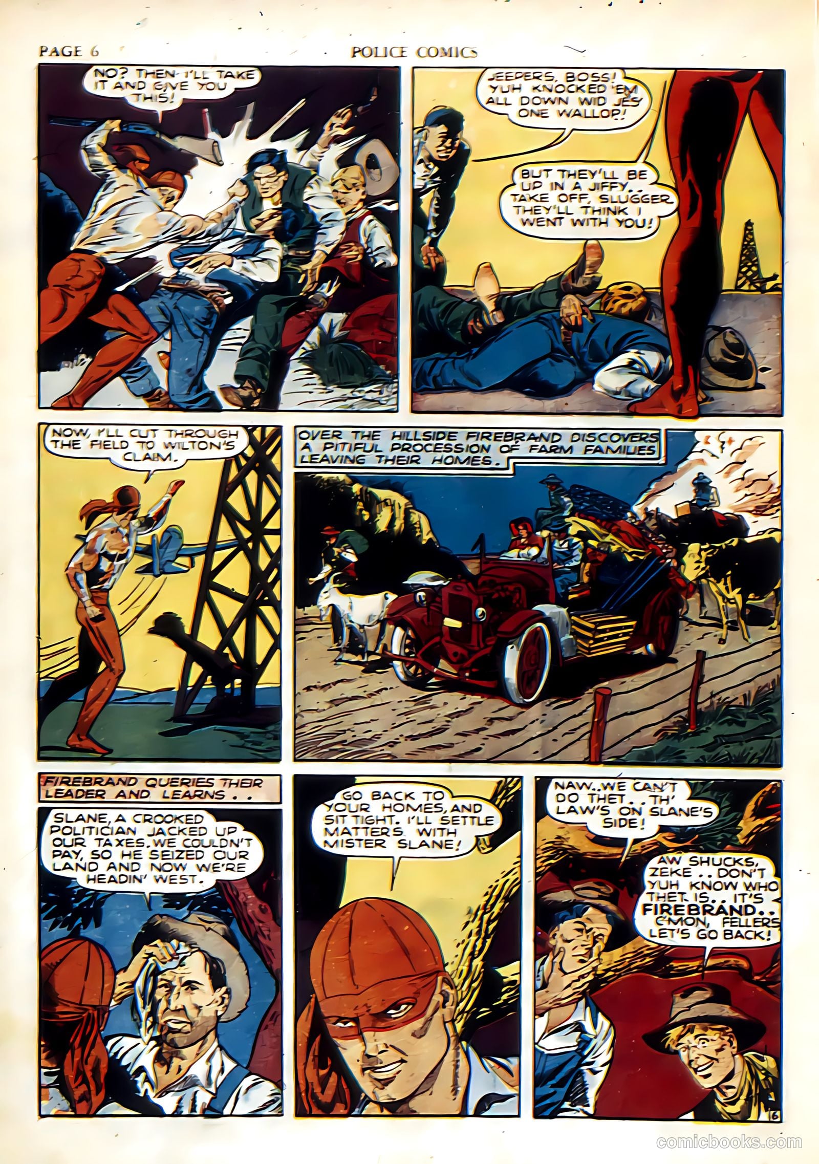 firebrand archives featuring reed crandall artwork #nn — page 28 of 114
