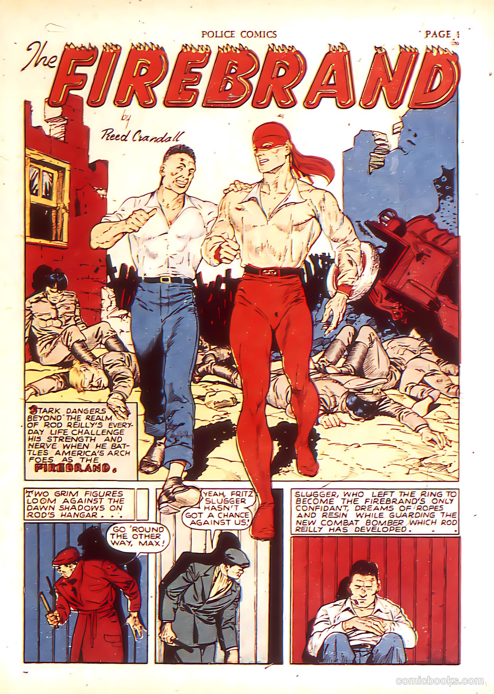 firebrand archives featuring reed crandall artwork #nn — page 34 of 114