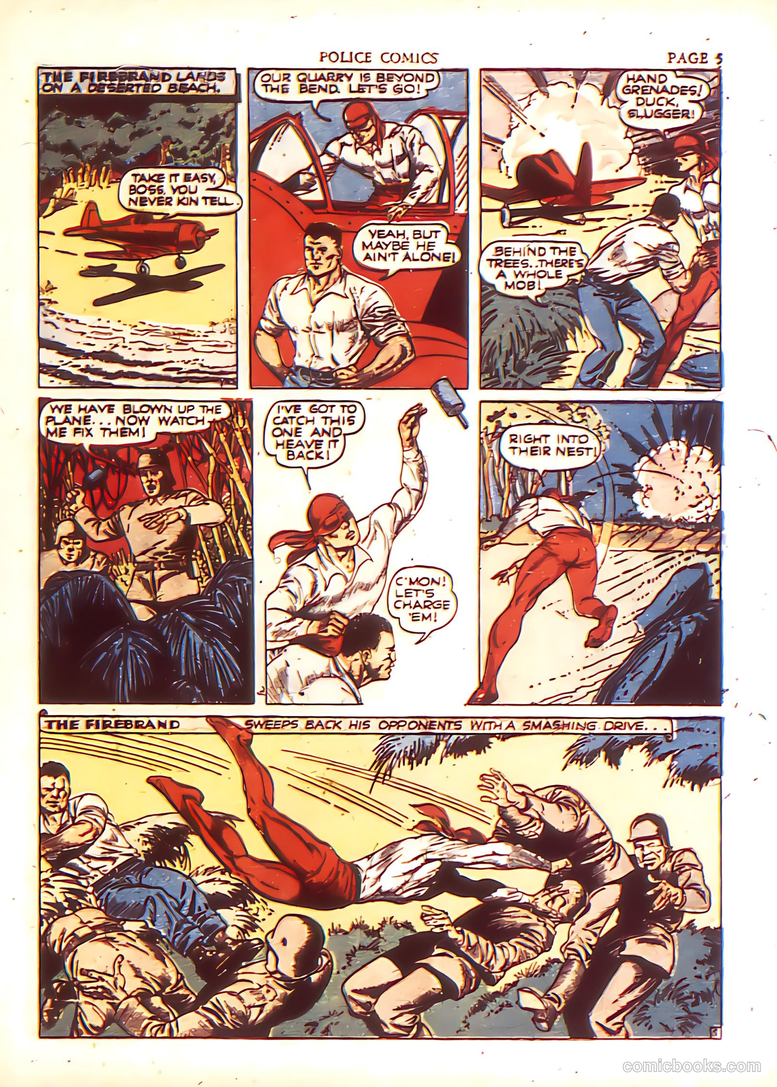 firebrand archives featuring reed crandall artwork #nn — page 38 of 114