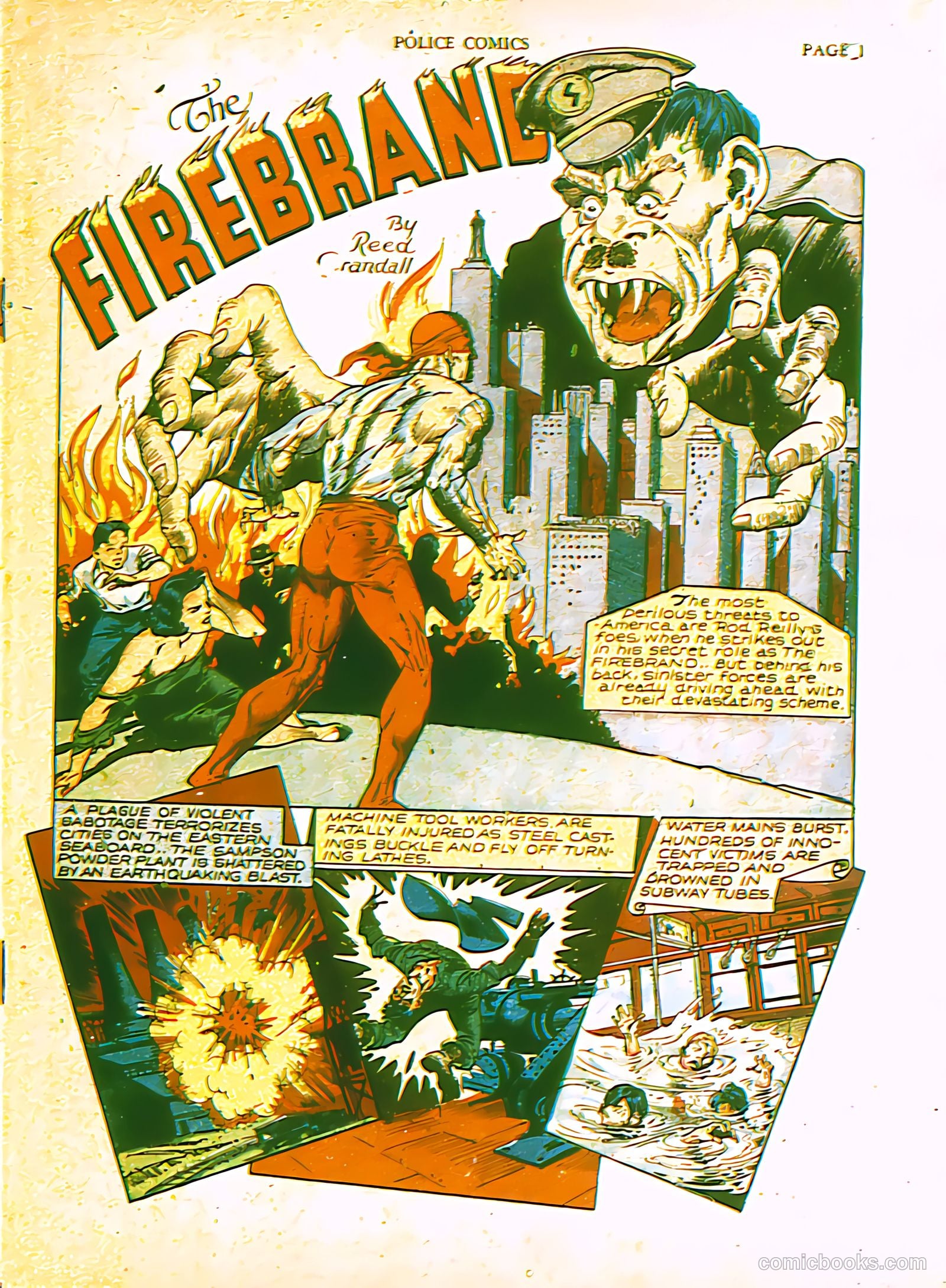 firebrand archives featuring reed crandall artwork #nn — page 45 of 114