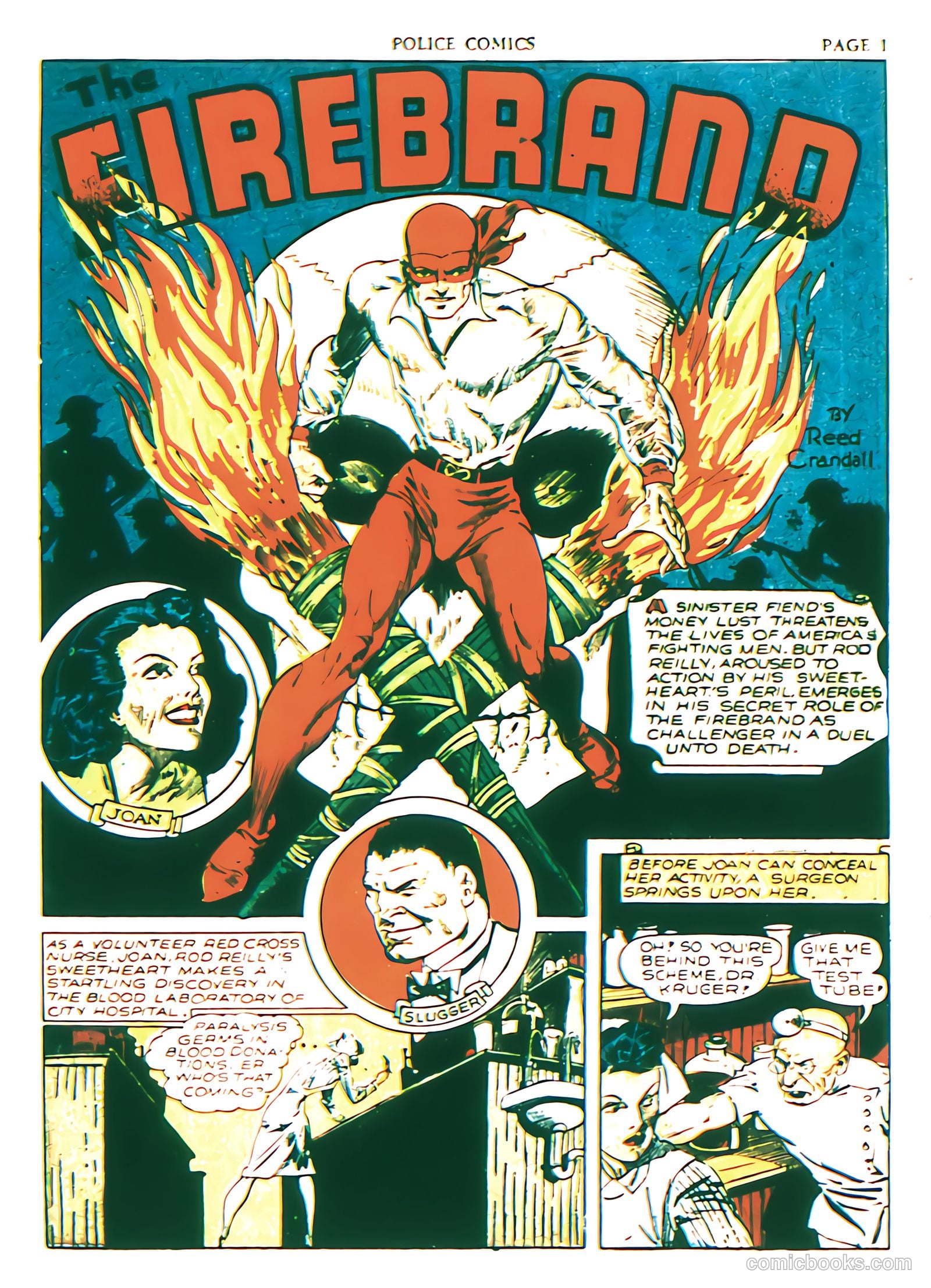 firebrand archives featuring reed crandall artwork #nn — page 56 of 114