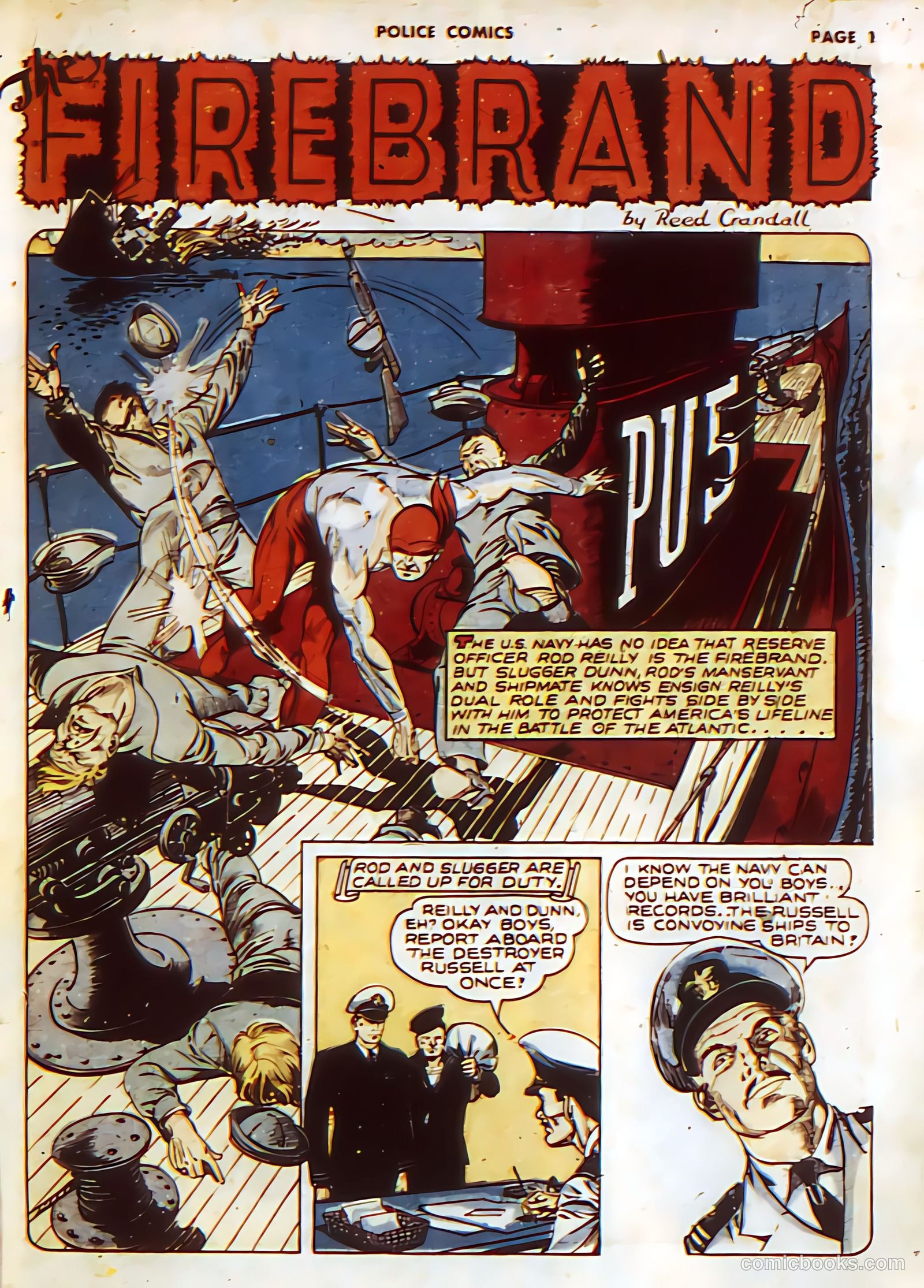firebrand archives featuring reed crandall artwork #nn — page 78 of 114
