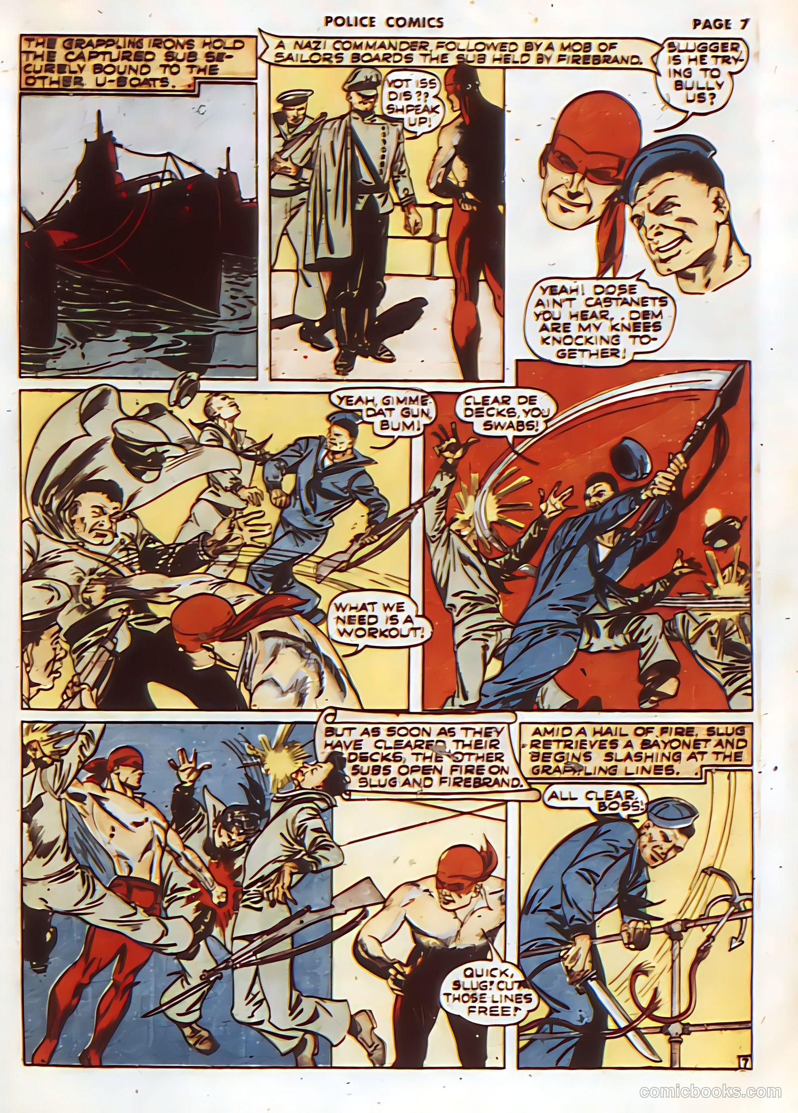 firebrand archives featuring reed crandall artwork #nn — page 84 of 114