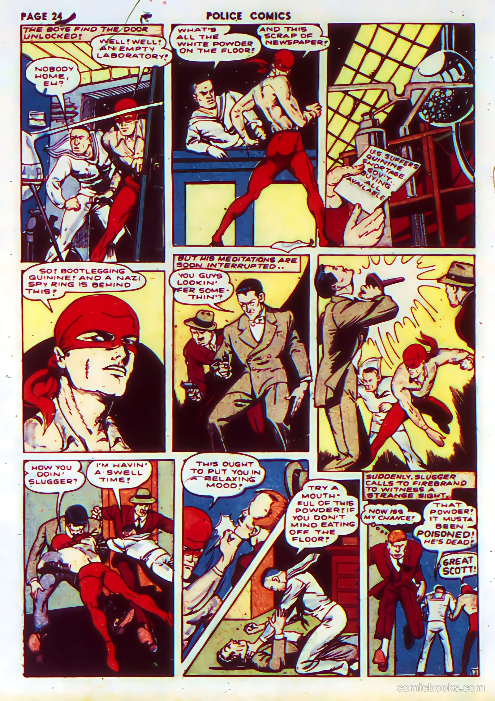 firebrand archives featuring reed crandall artwork #nn — page 111 of 114