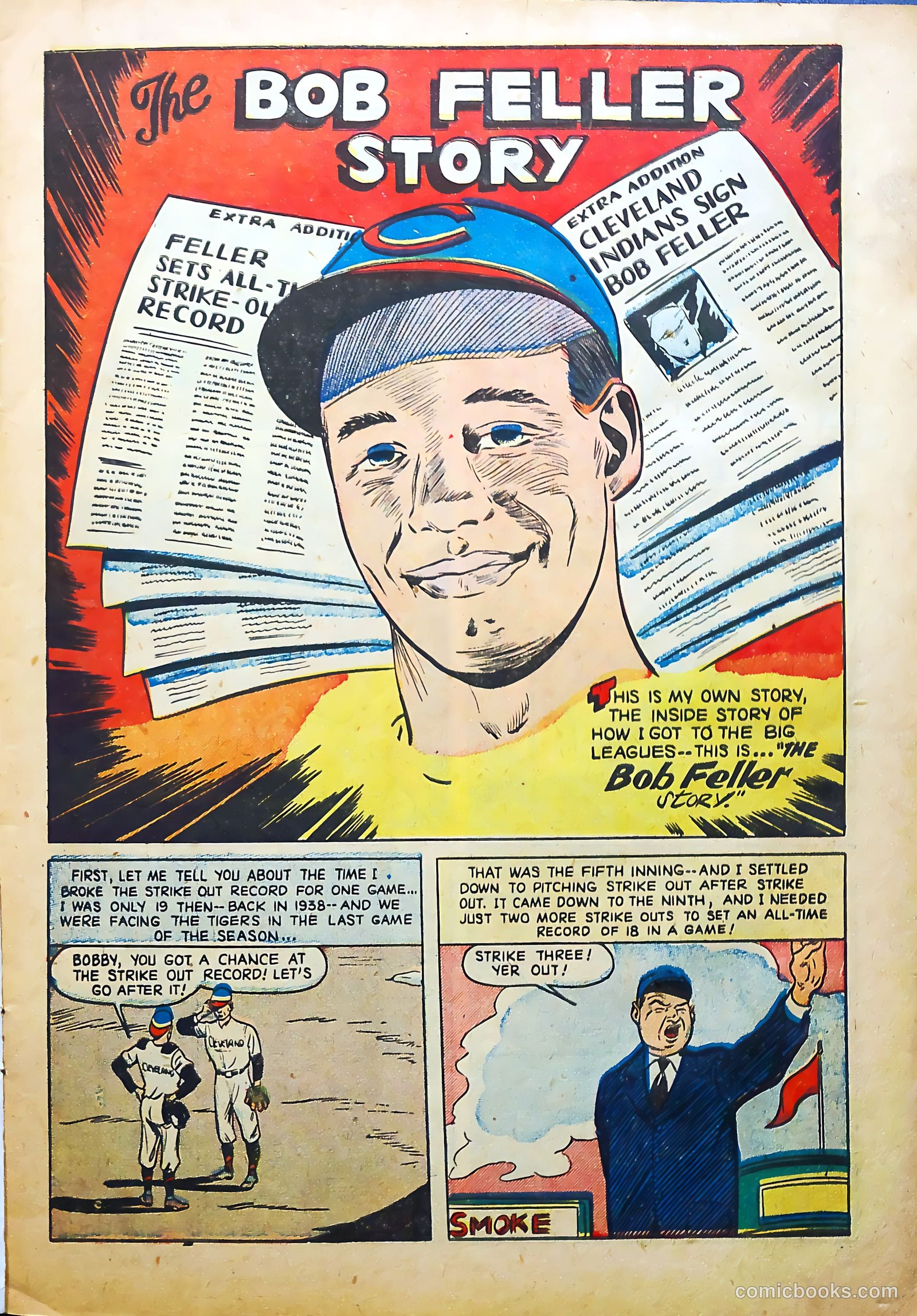 Baseball Thrills #10 (1951) — page 3 of 36