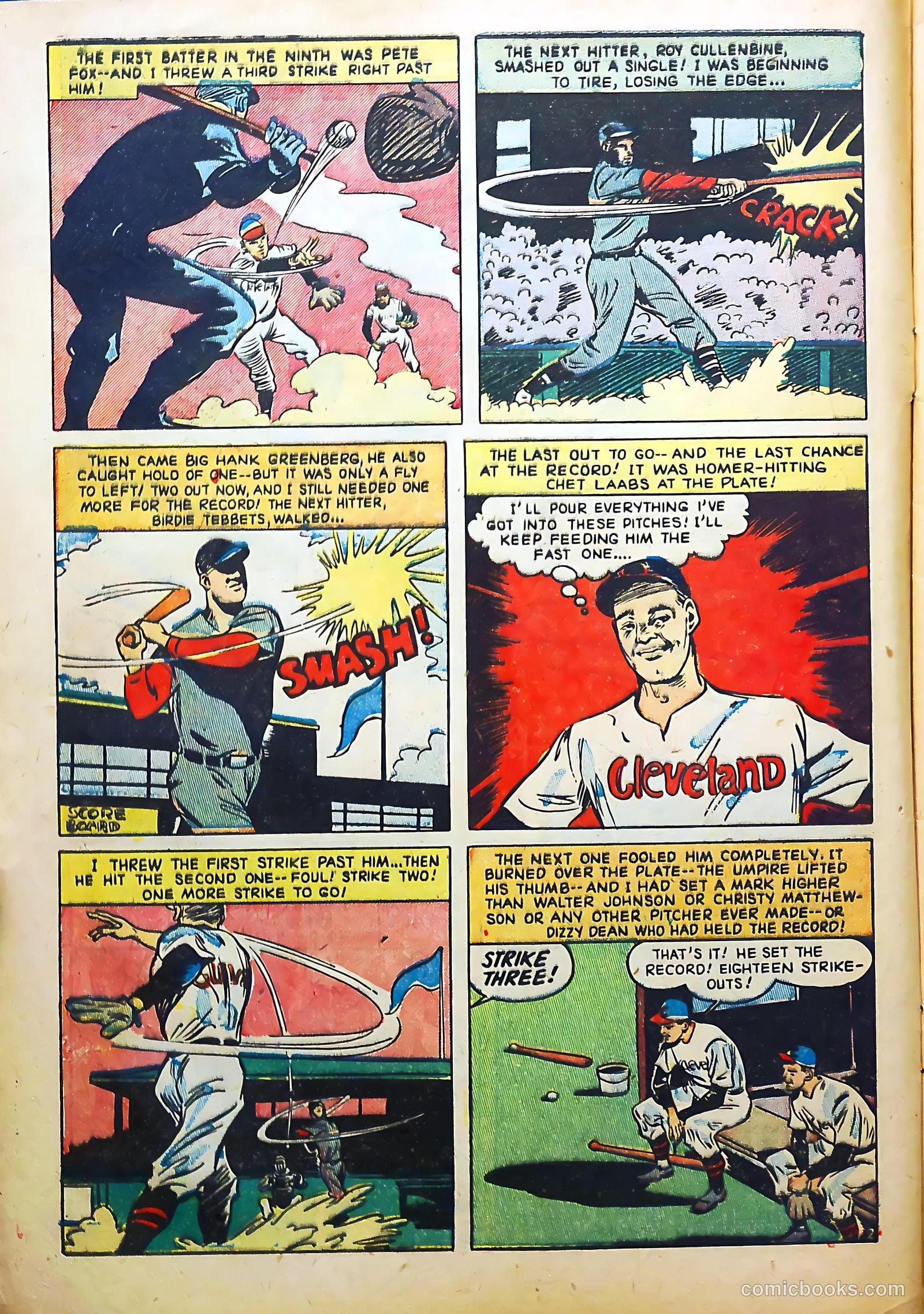 Baseball Thrills #10 (1951) — page 4 of 36