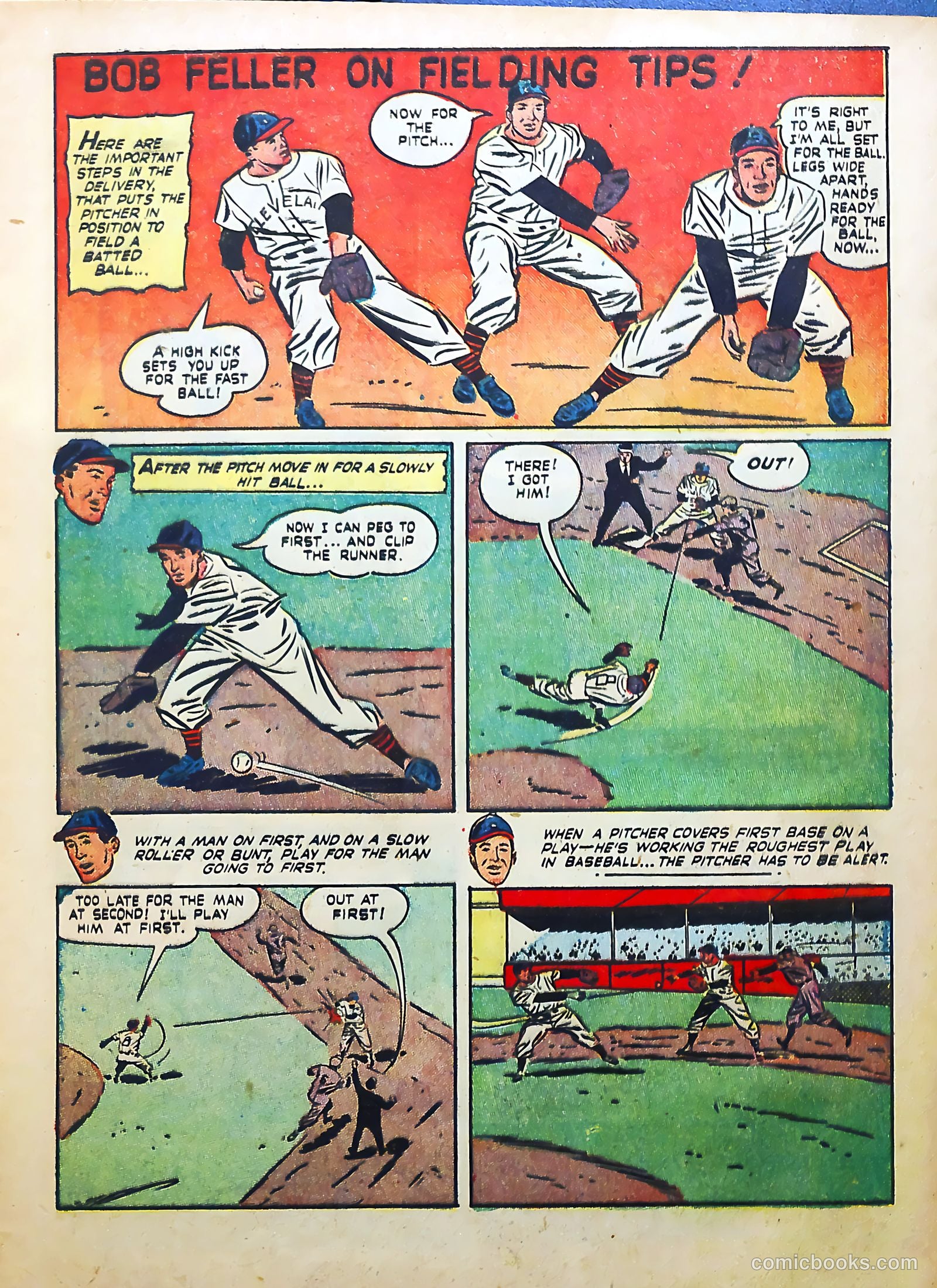 Baseball Thrills #10 (1951) — page 9 of 36