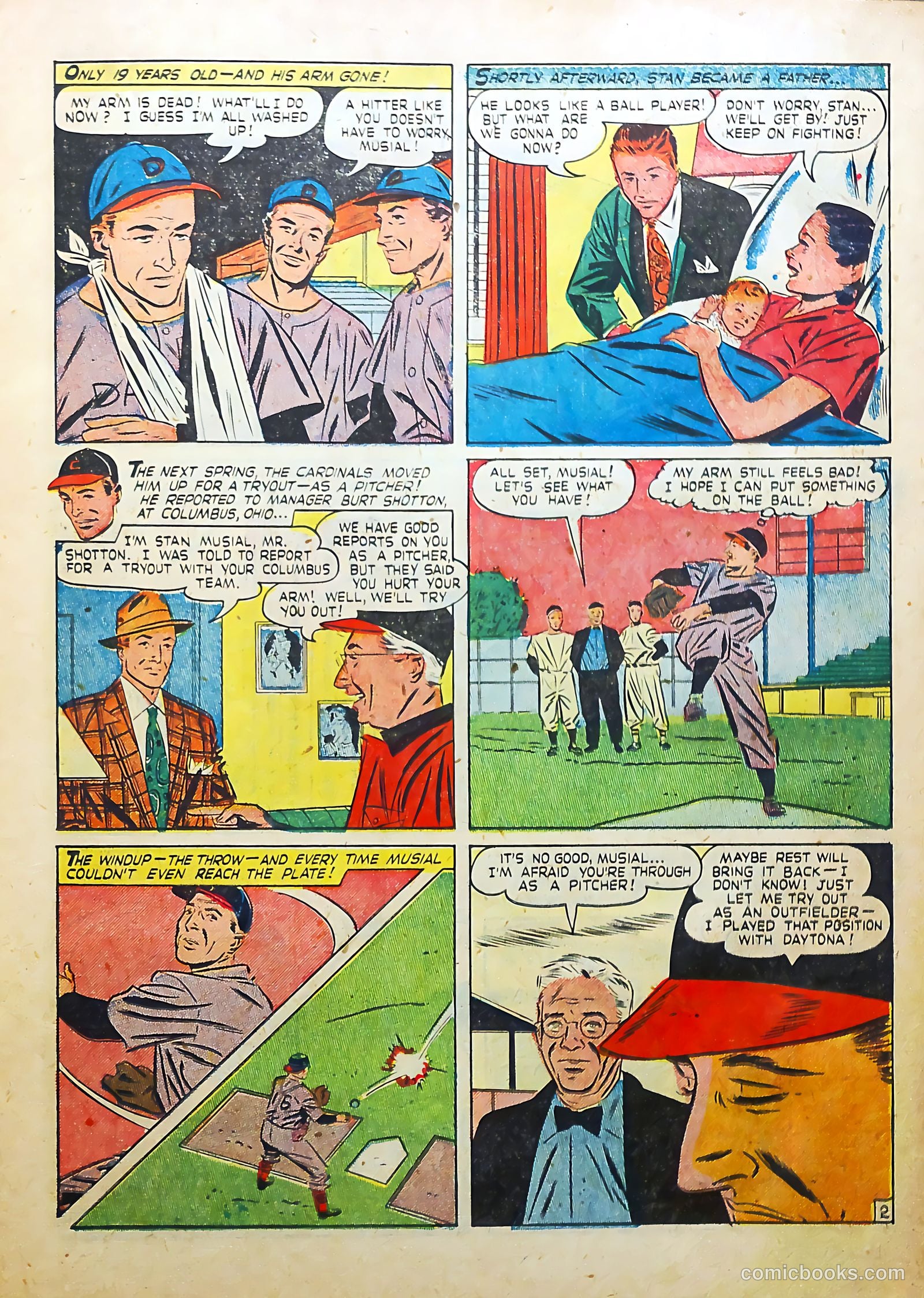 Baseball Thrills #10 (1951) — page 11 of 36
