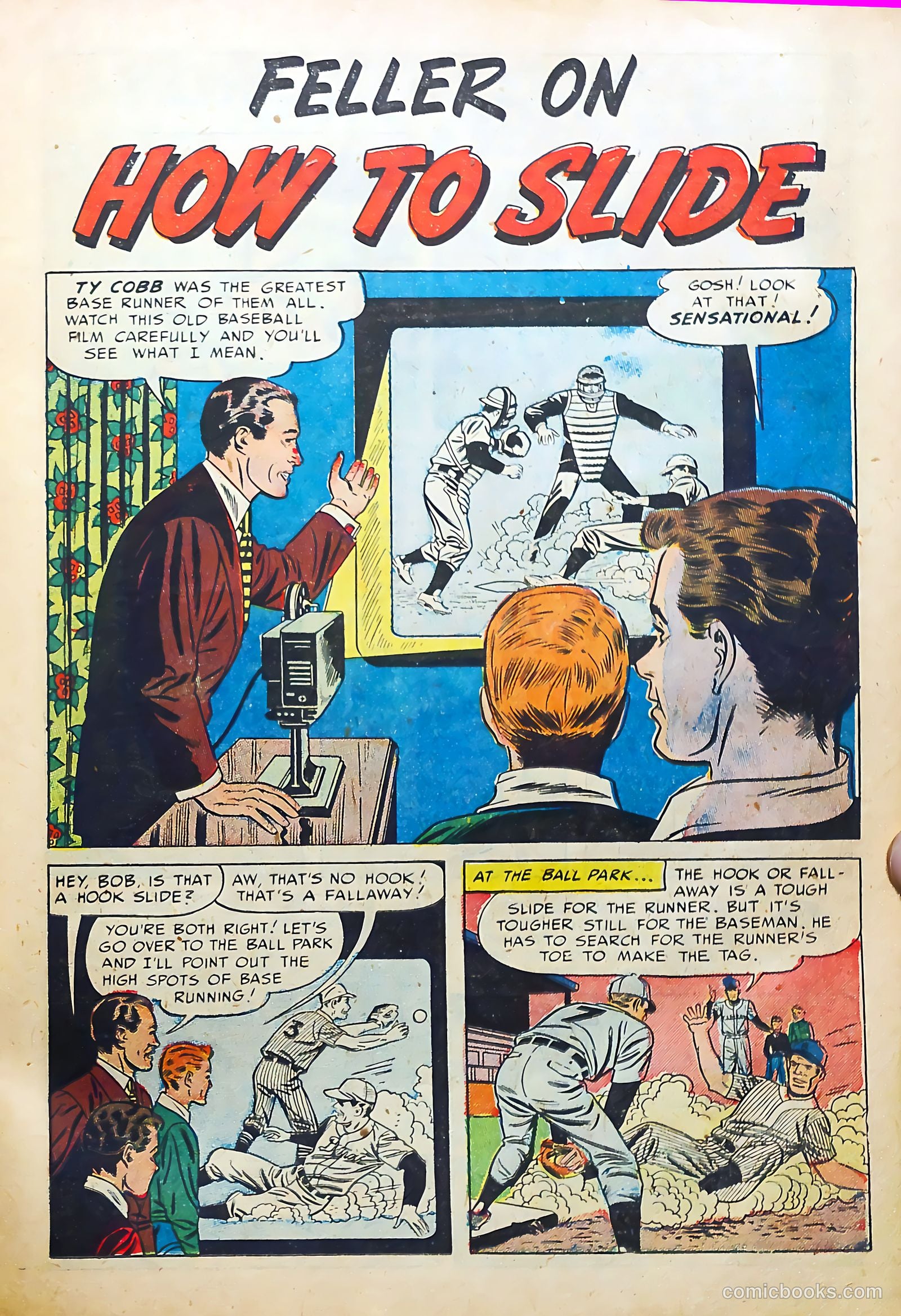 Baseball Thrills #10 (1951) — page 15 of 36