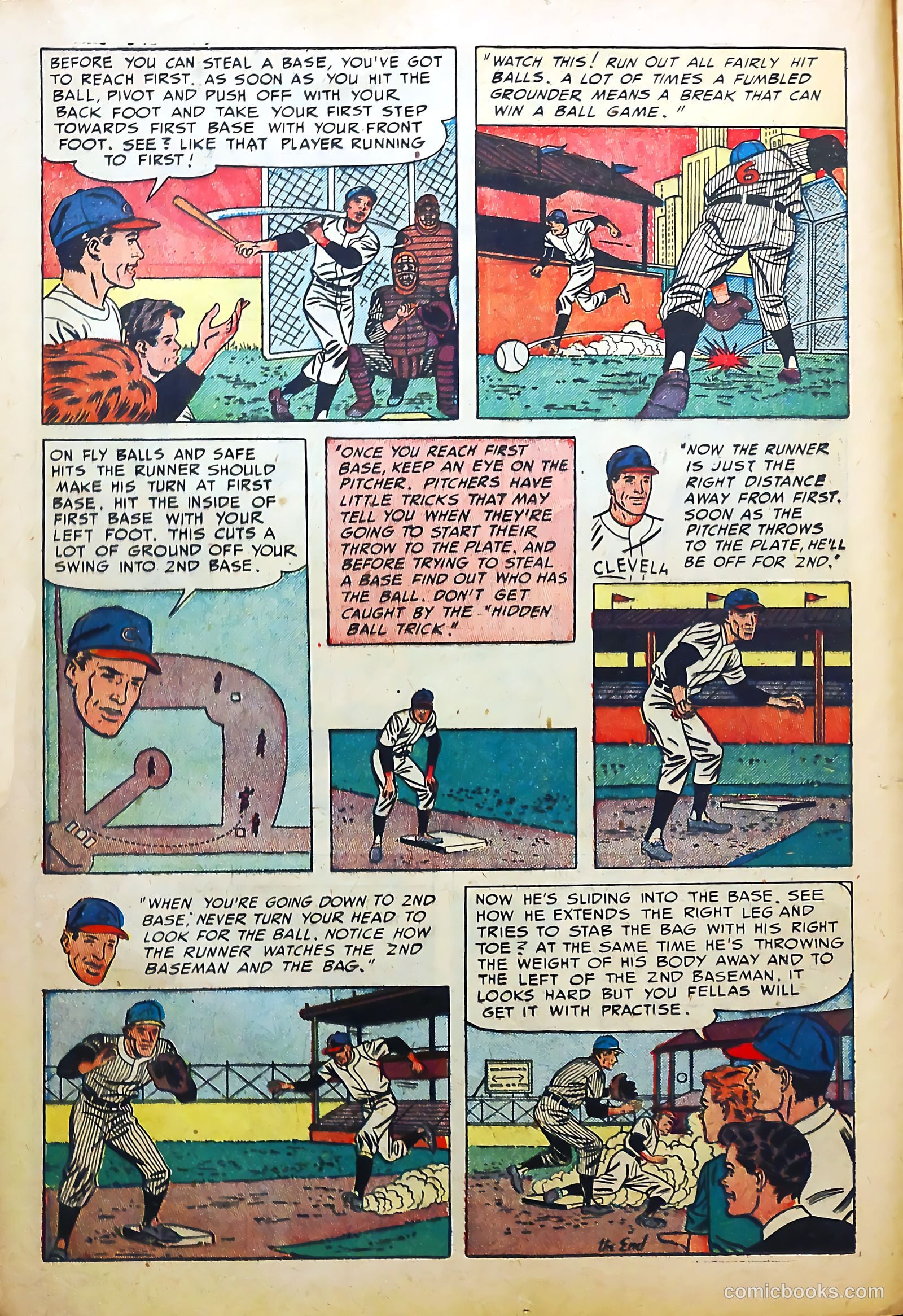 Baseball Thrills #10 (1951) — page 16 of 36