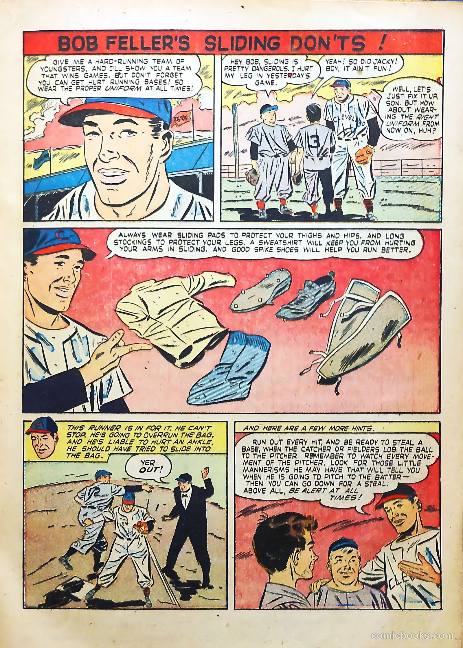 Baseball Thrills #10 (1951) — page 17 of 36