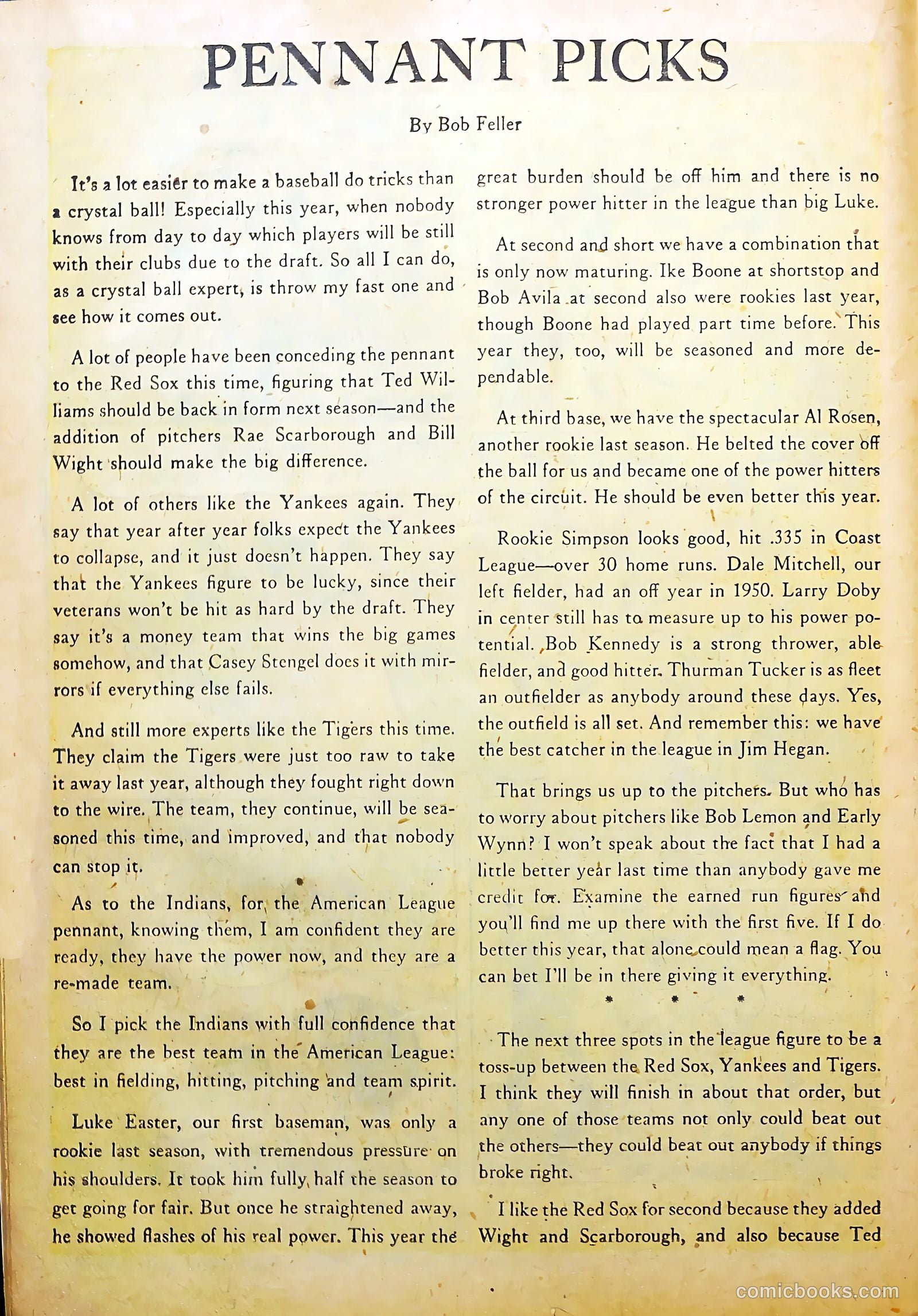 Baseball Thrills #10 (1951) — page 18 of 36