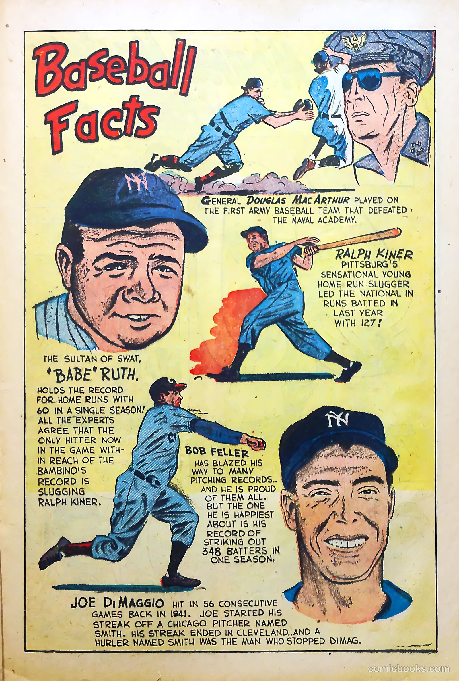 Baseball Thrills #10 (1951) — page 21 of 36
