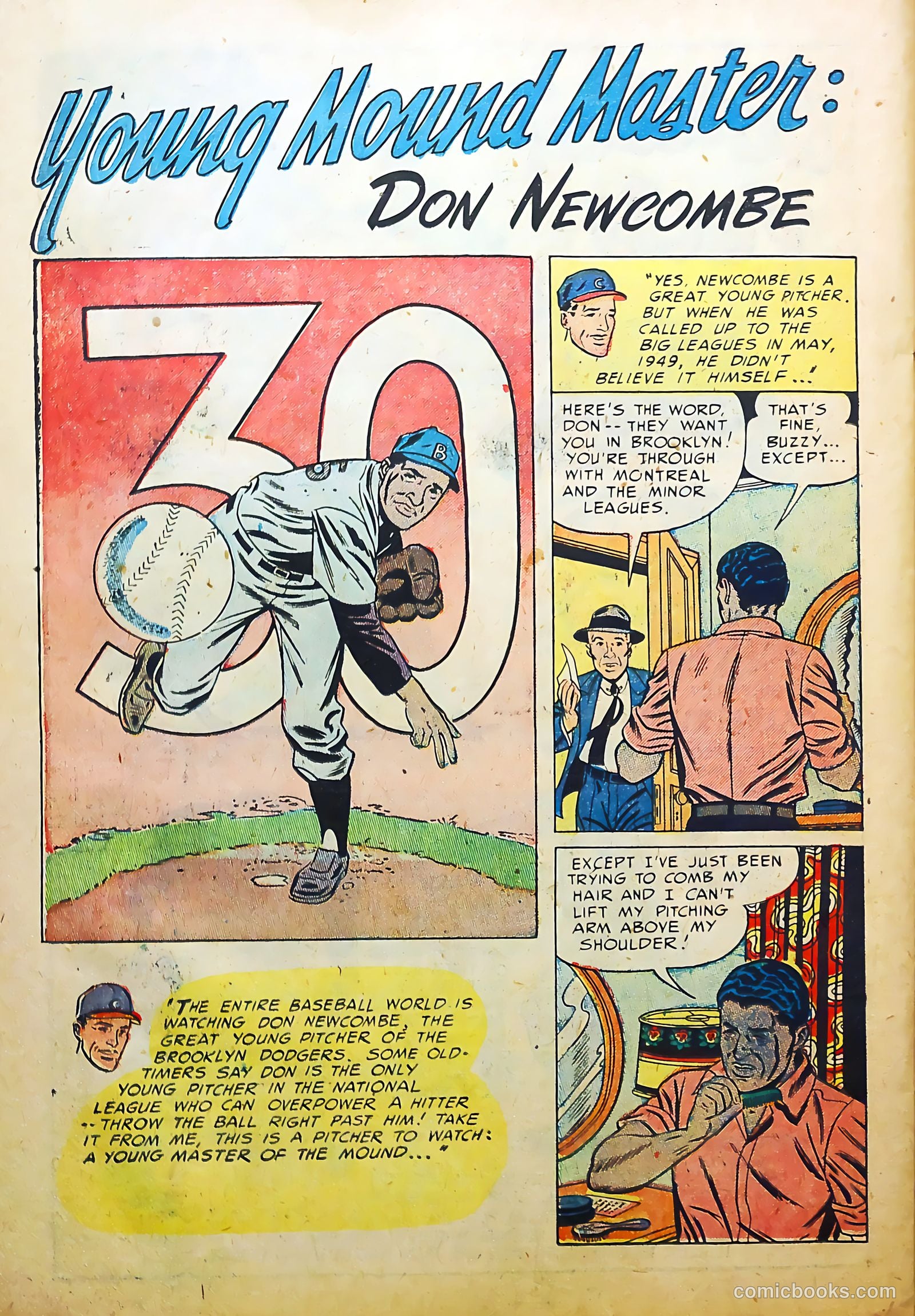 Baseball Thrills #10 (1951) — page 22 of 36