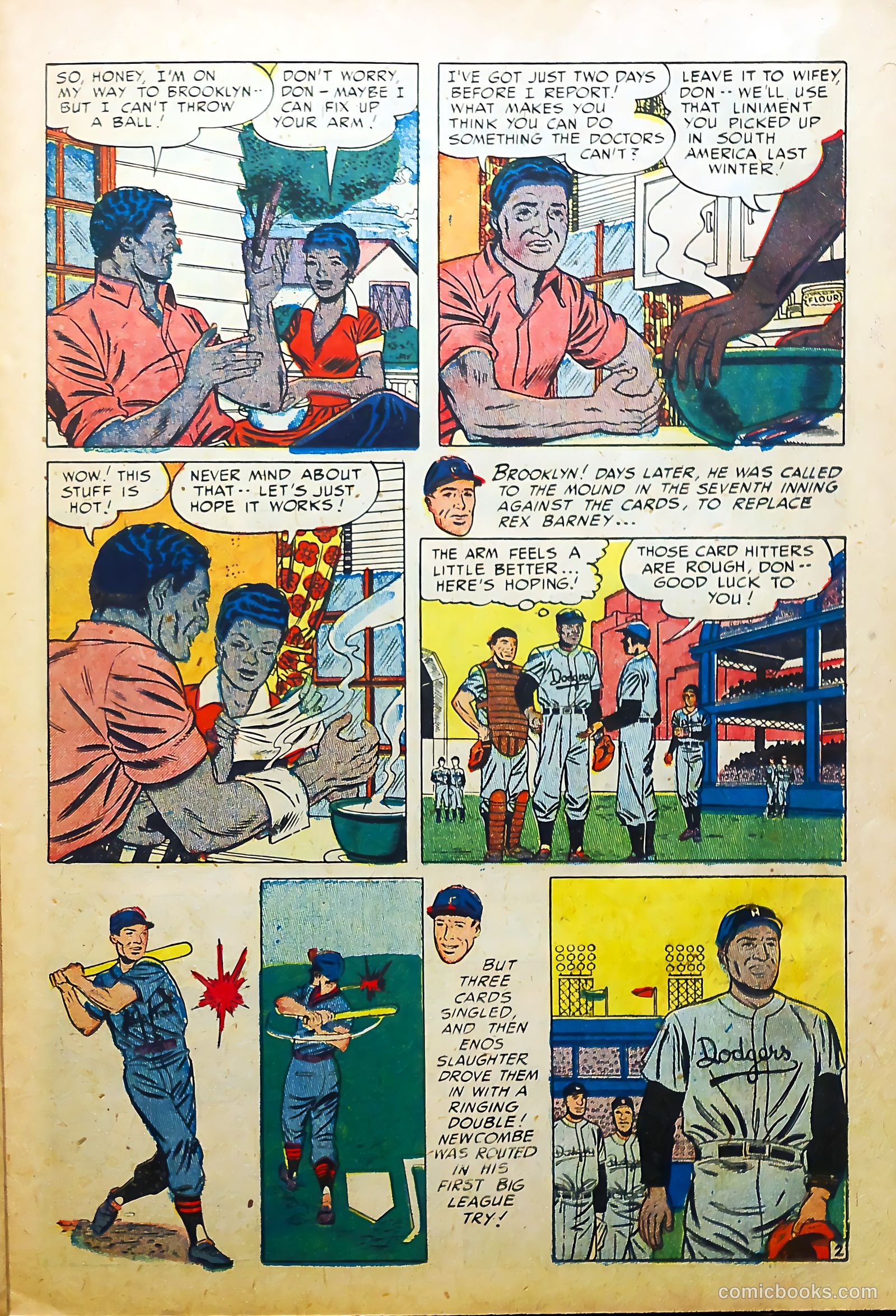 Baseball Thrills #10 (1951) — page 23 of 36