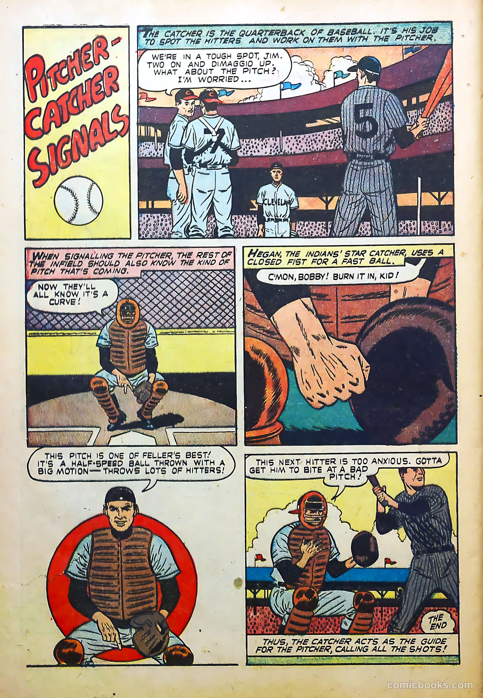Baseball Thrills #10 (1951) — page 28 of 36