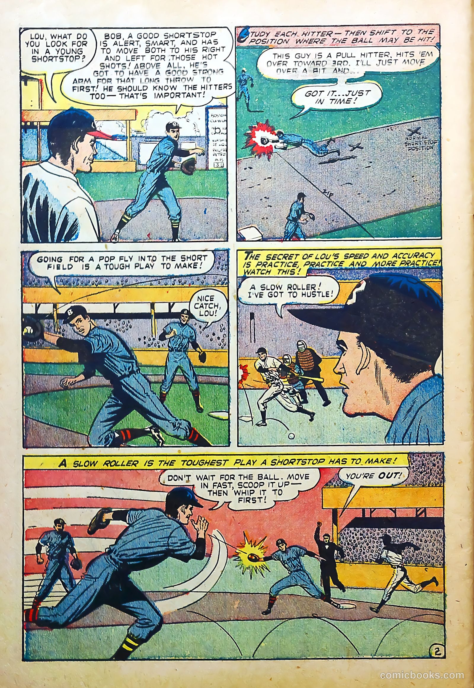 Baseball Thrills #10 (1951) — page 30 of 36