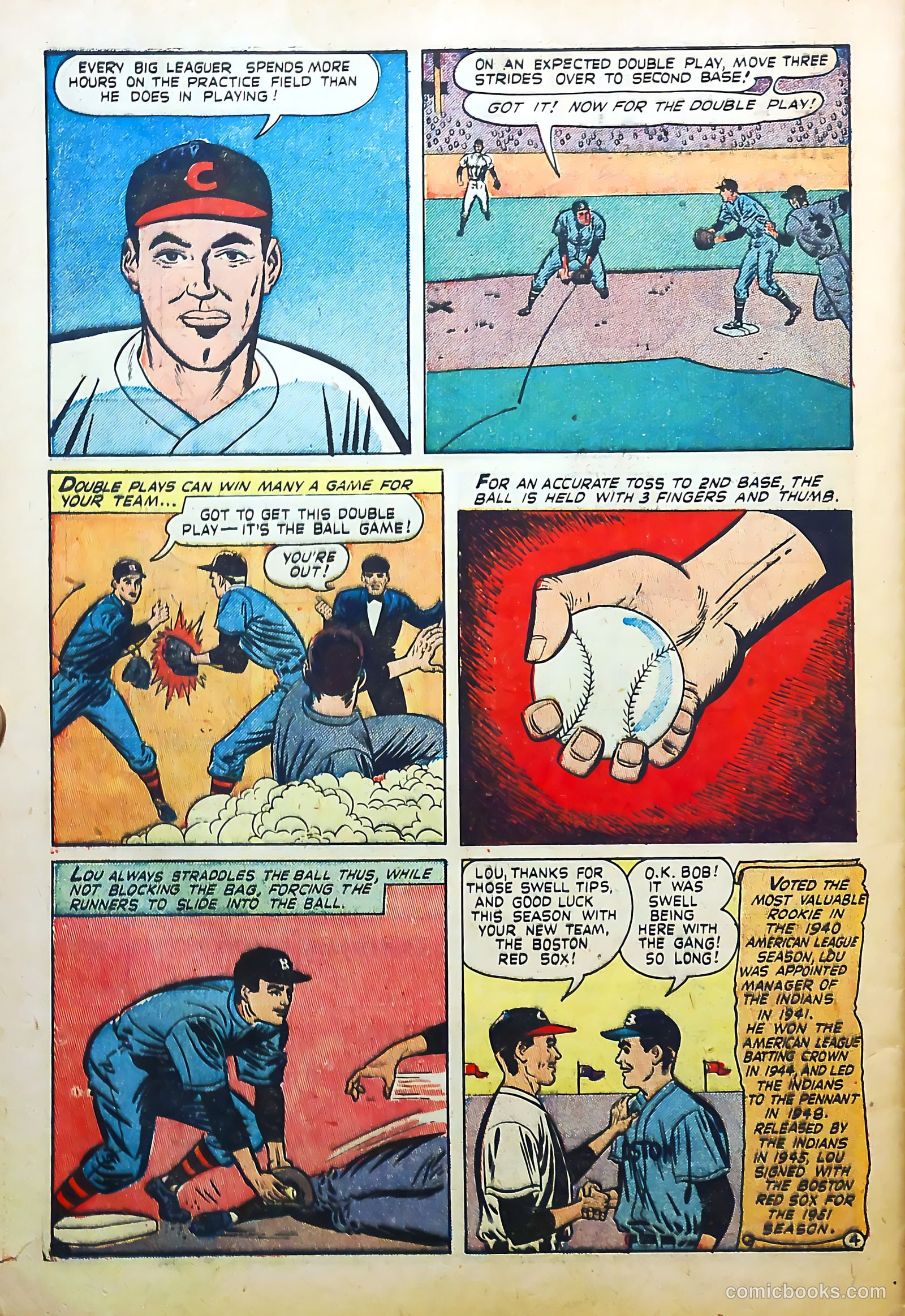 Baseball Thrills #10 (1951) — page 32 of 36